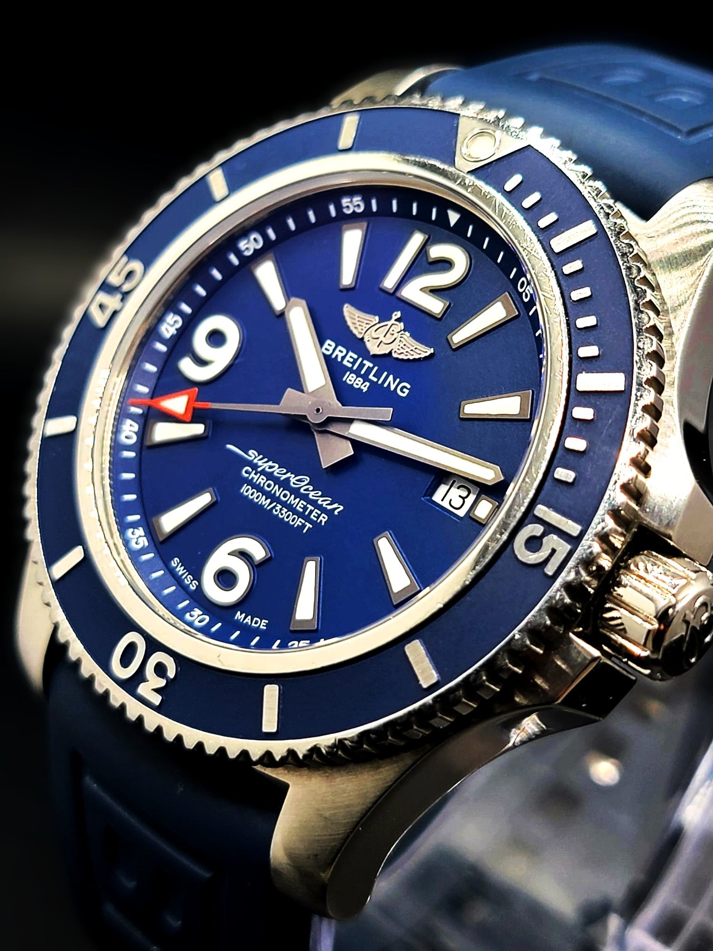 ***AAA+ PREMIER*** Breitling Superocean II Limited Edition Automatic 44 Mens Watch Model #: a17367d81c1s1 **USA SHIPPED**