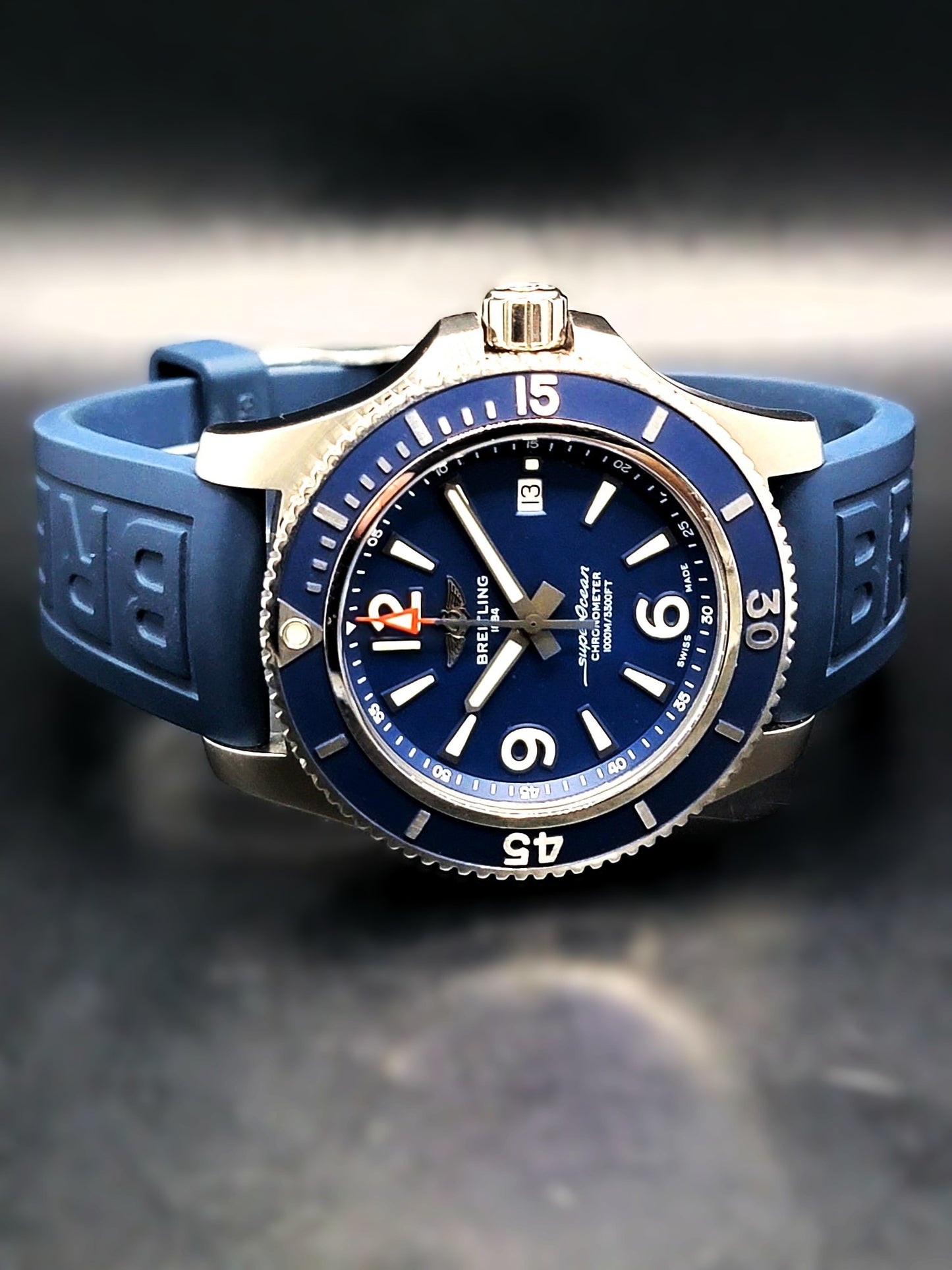 ***AAA+ PREMIER*** Breitling Superocean II Limited Edition Automatic 44 Mens Watch Model #: a17367d81c1s1 **USA SHIPPED**