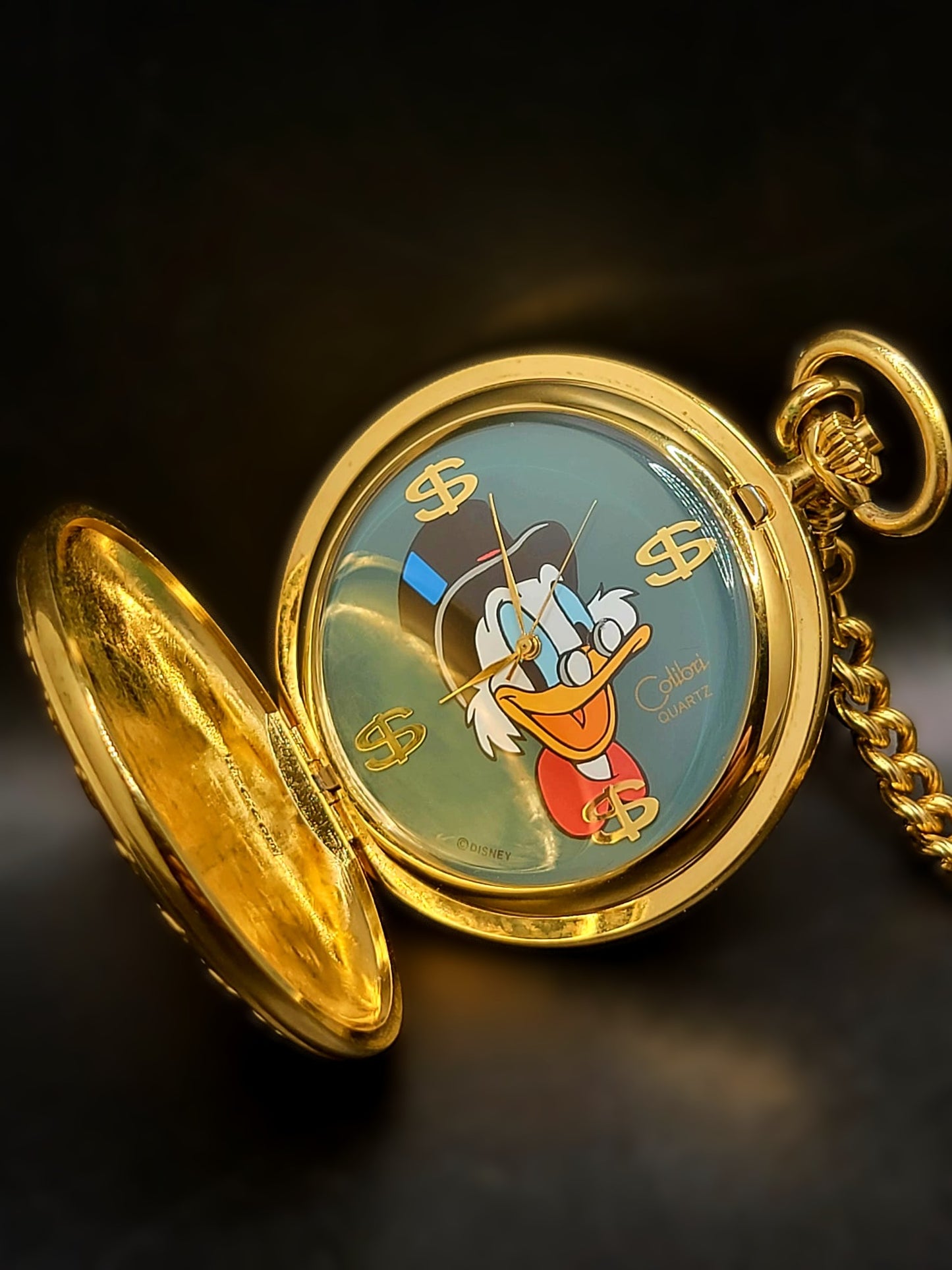 UNCLE SCROOGE BOXED POCKET WATCH