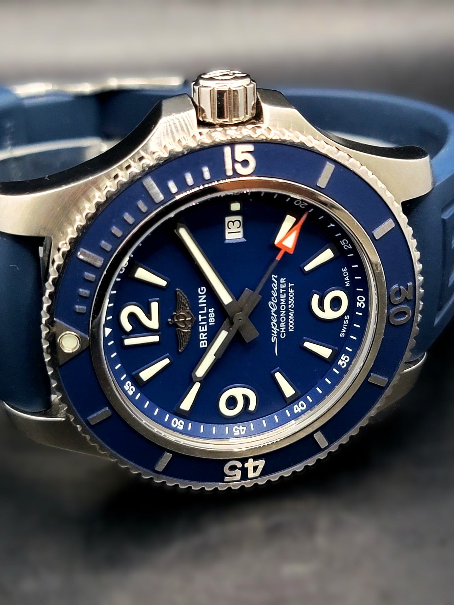 ***AAA+ PREMIER*** Breitling Superocean II Limited Edition Automatic 44 Mens Watch Model #: a17367d81c1s1 **USA SHIPPED**