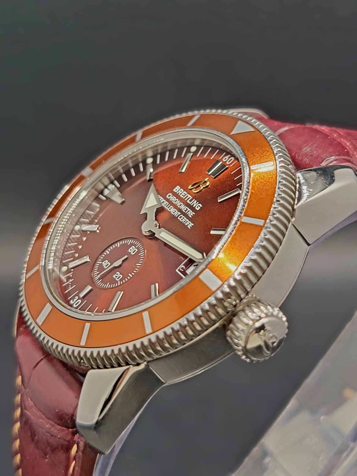 ***AAA+ PREMIER*** 38mm Breitling Superocean A37320 Stainless Steel Men's Watch **USA SHIPPED**