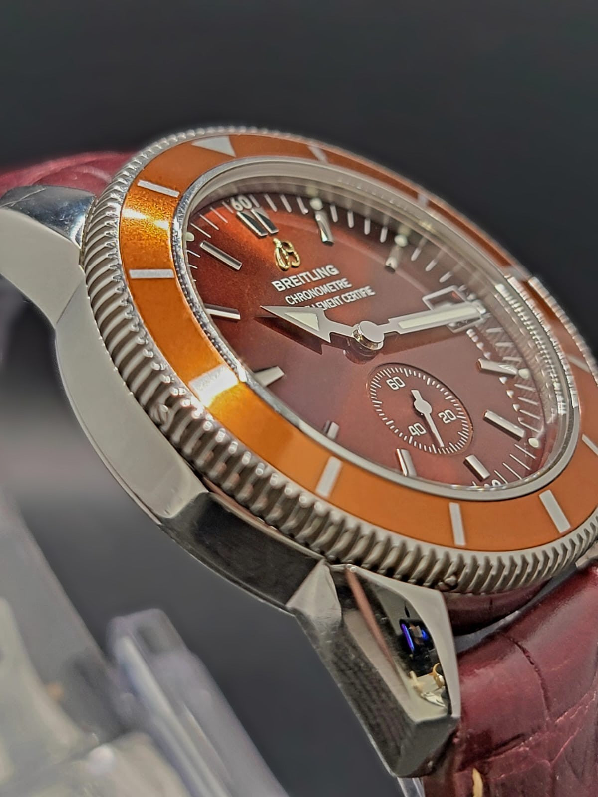 ***AAA+ PREMIER*** 38mm Breitling Superocean A37320 Stainless Steel Men's Watch **USA SHIPPED**