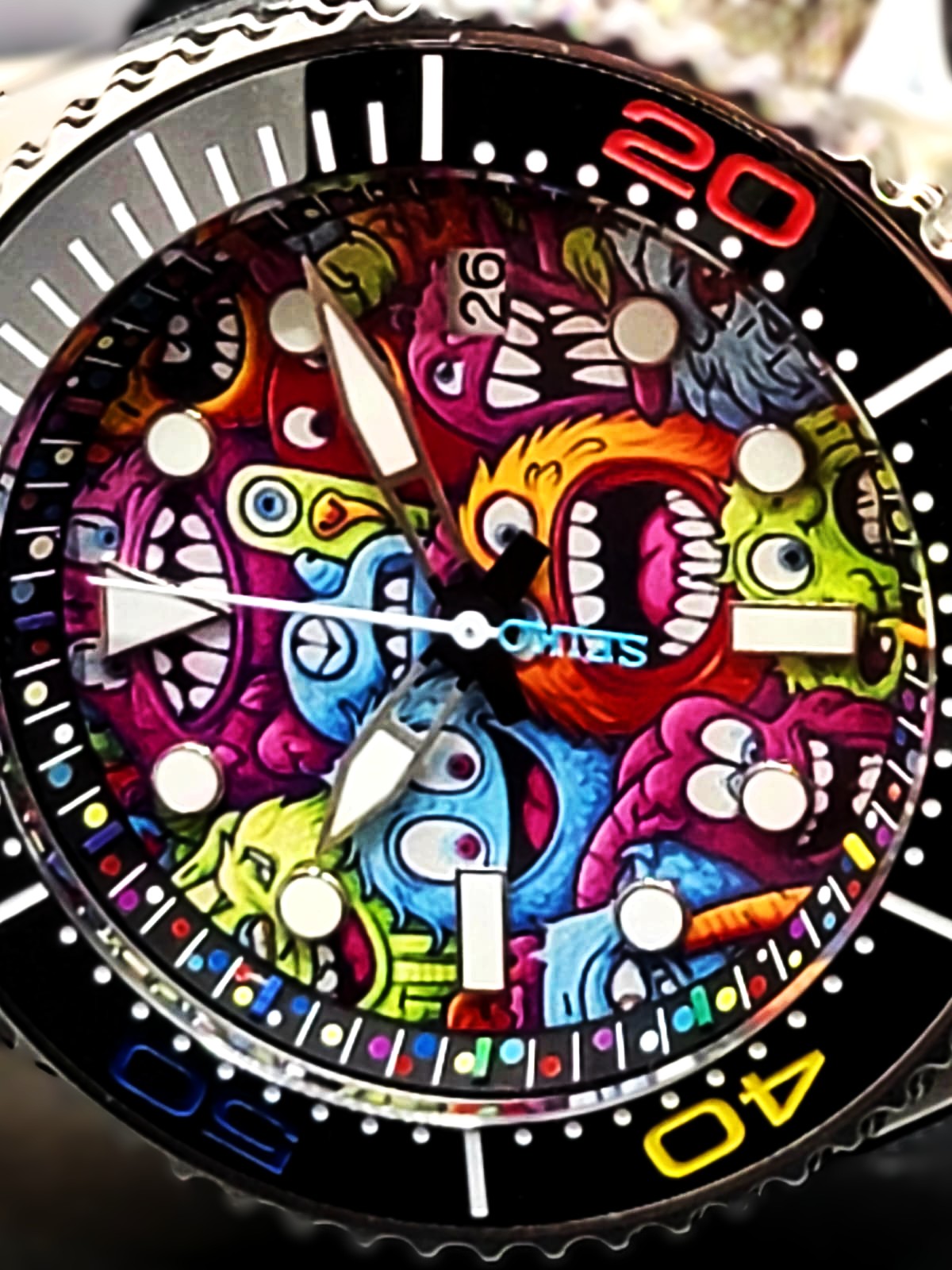 SEIKO Street Art - Skittles
