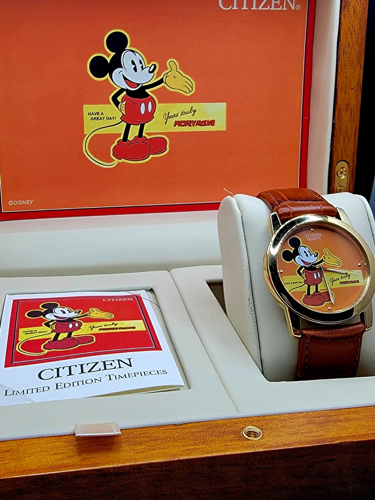 Citizen "75 Years With Mickey" Limited Edition Watch