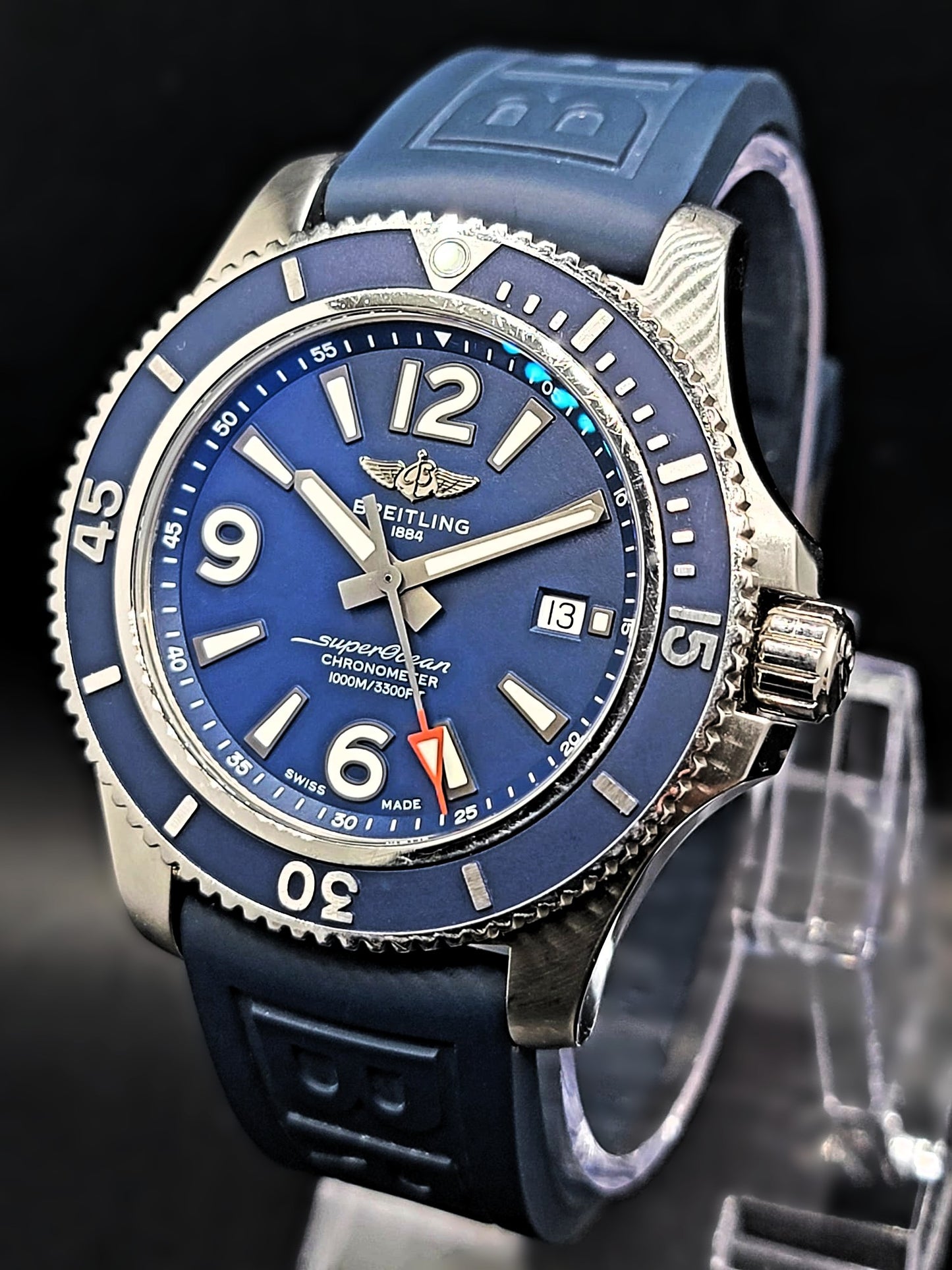 ***AAA+ PREMIER*** Breitling Superocean II Limited Edition Automatic 44 Mens Watch Model #: a17367d81c1s1 **USA SHIPPED**