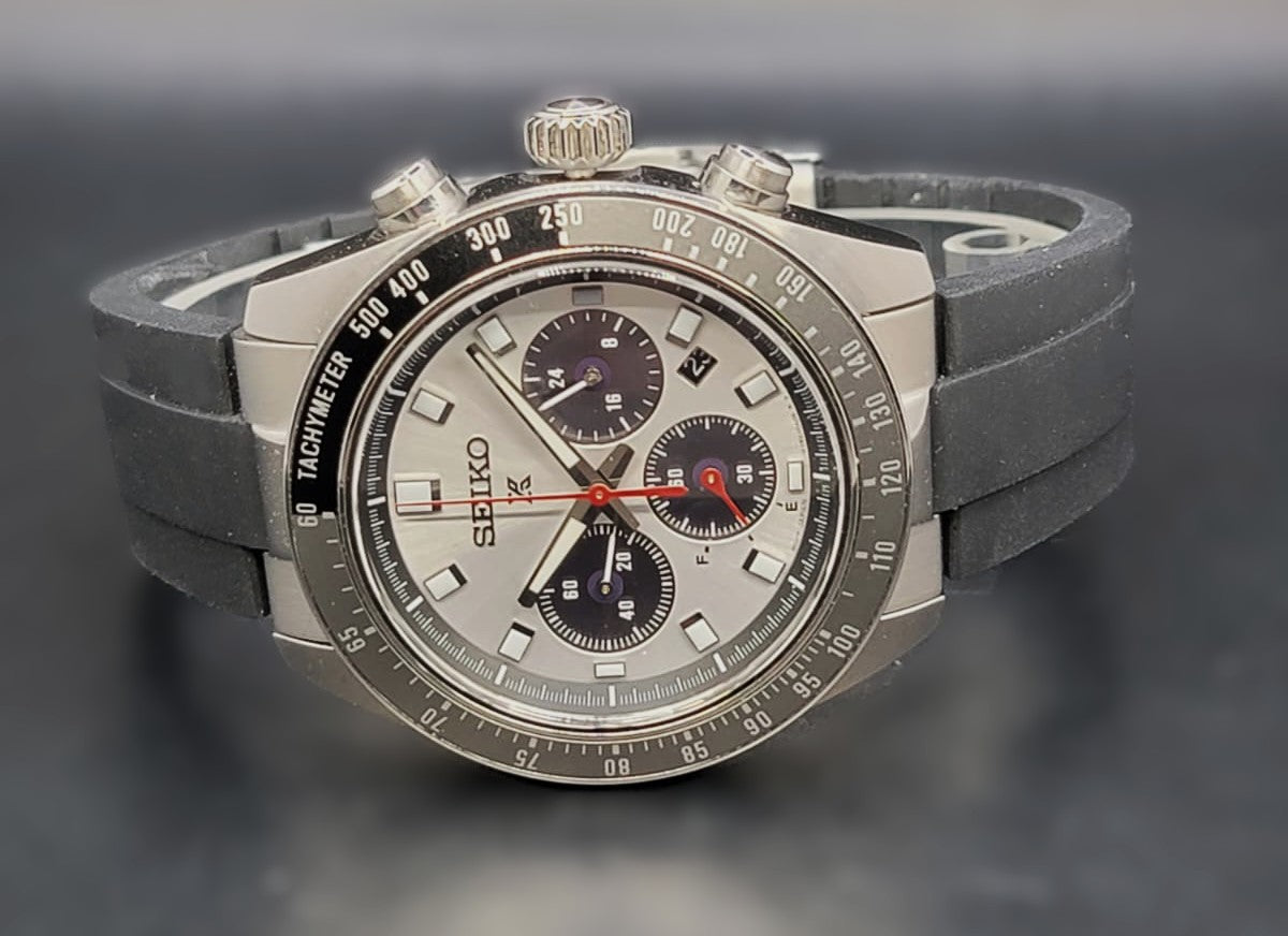 Seiko Prospex Speedtimer Solar Chronograph watch, model reference SSC911