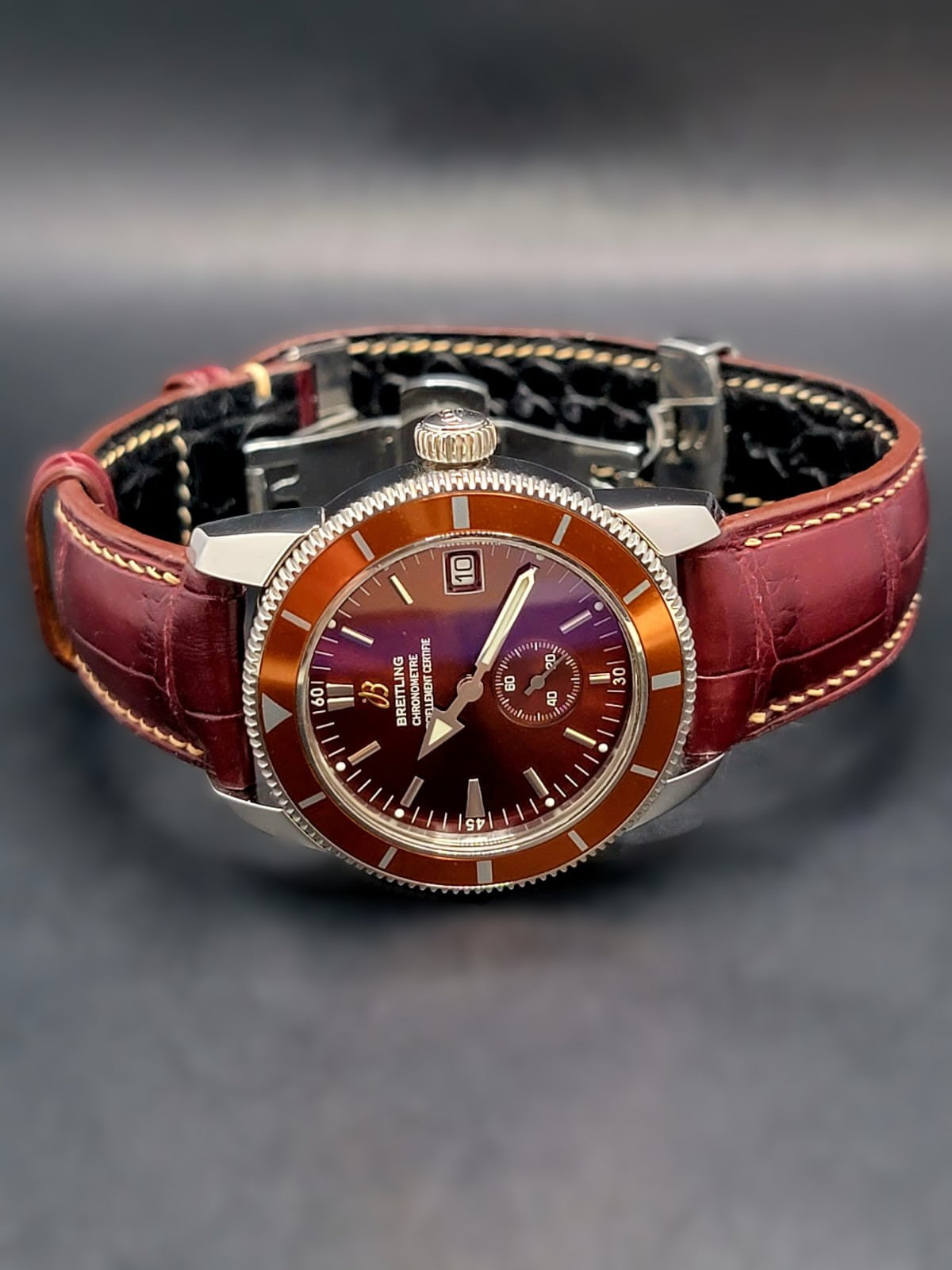 ***AAA+ PREMIER*** 38mm Breitling Superocean A37320 Stainless Steel Men's Watch **USA SHIPPED**