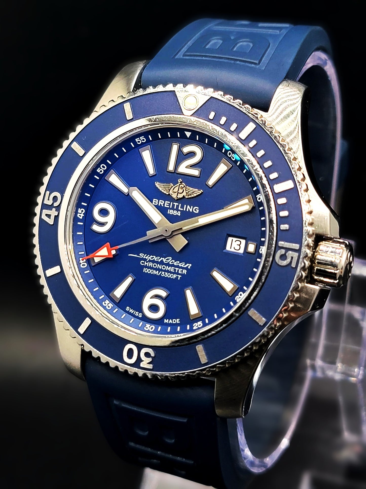 ***AAA+ PREMIER*** Breitling Superocean II Limited Edition Automatic 44 Mens Watch Model #: a17367d81c1s1 **USA SHIPPED**