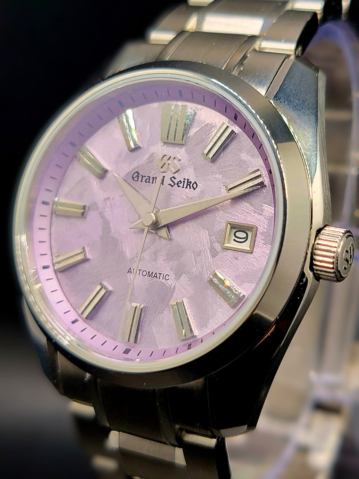 **BRAND NEW PREMIER** CUSTOM 40MM LIMITLESS MOD (GRAND SEIKO SHUNBUN COLLECTION) LILAC DIAL, NH35 AUTOMATIC NEW **BUILD TO ORDER, SERIOUS INQUIRES ONLY PLEASE**