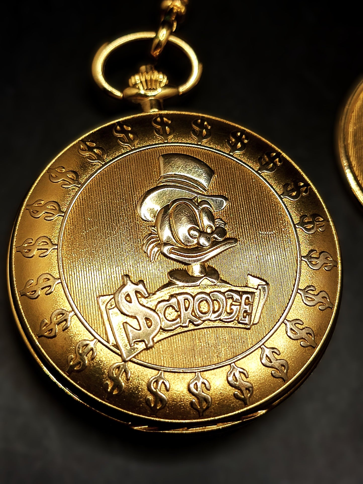 UNCLE SCROOGE BOXED POCKET WATCH