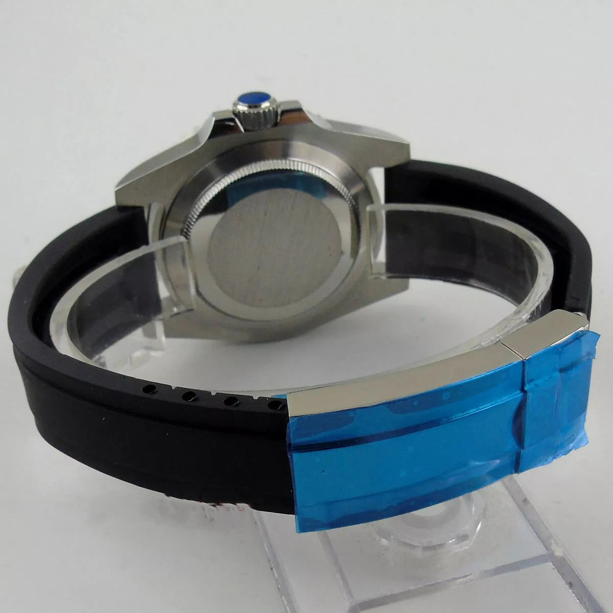 Sterile MOD 40mm Back-n-Black - Sapphire NH35 Automatic Men Watch NEW