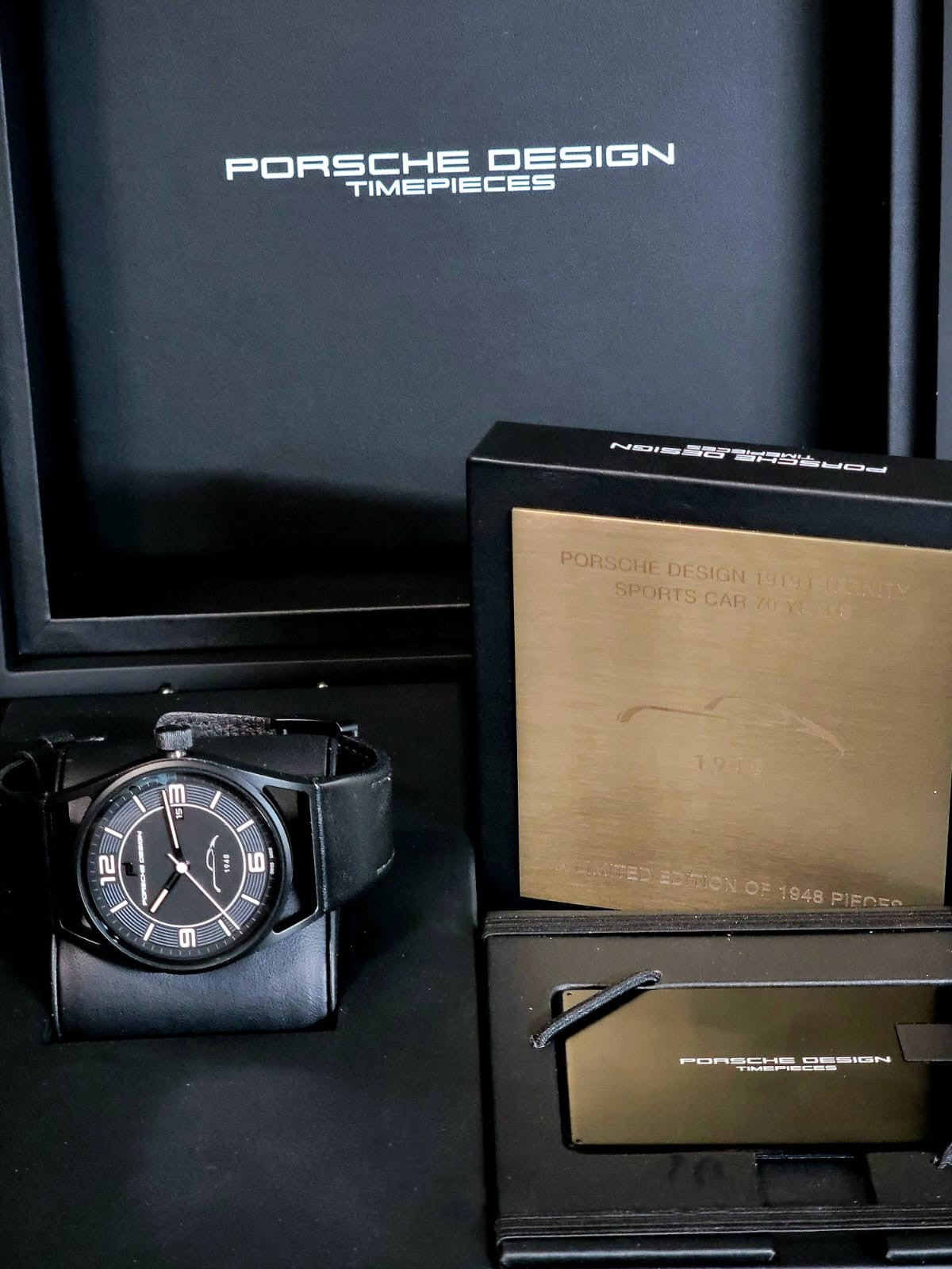 Porsche Design Auto Titanium 70 Year Anniversary Limited Edition BOXSET #0074/1948 ***#74 out of 1,948 MADE***