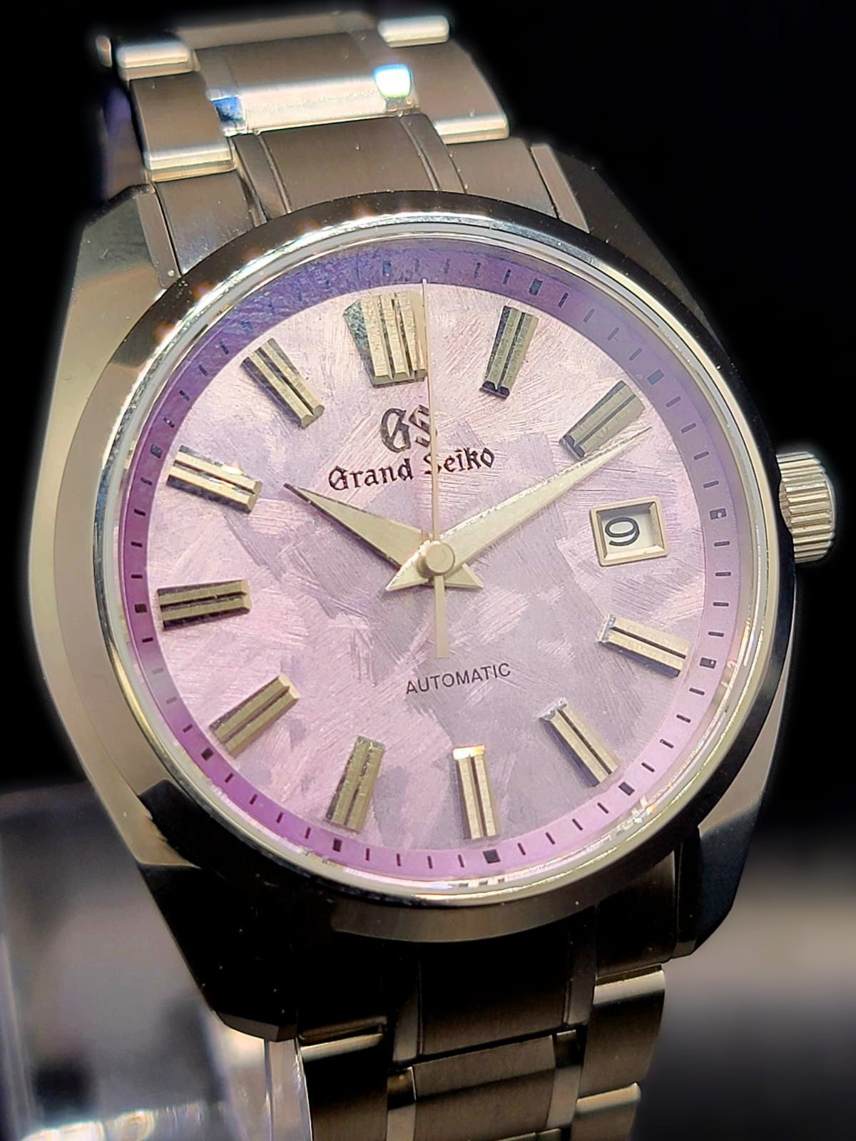 **BRAND NEW PREMIER** CUSTOM 40MM LIMITLESS MOD (GRAND SEIKO SHUNBUN COLLECTION) LILAC DIAL, NH35 AUTOMATIC NEW **BUILD TO ORDER, SERIOUS INQUIRES ONLY PLEASE**