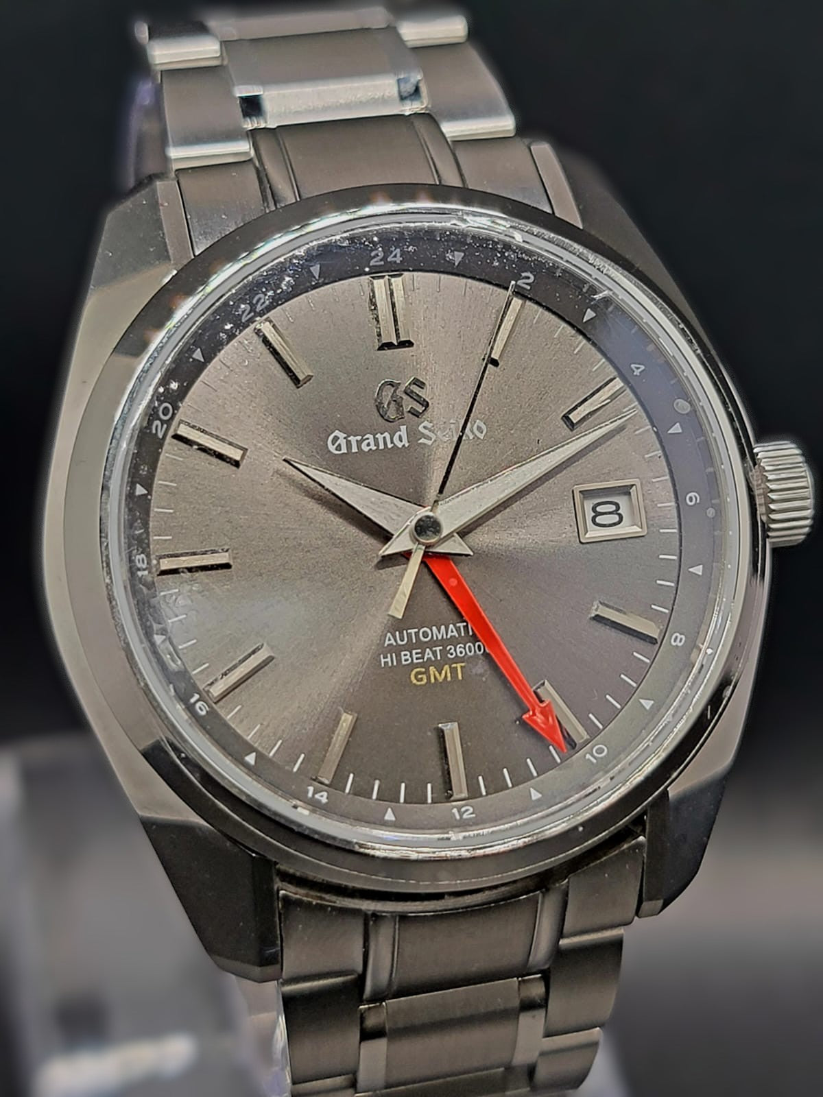 **BRAND NEW PREMIER** CUSTOM PREMIER 40MM MOD (GRAND SEIKO HERITAGE GMT) GRAY DIAL, SS BRACELET, NH34GMT AUTOMATIC NEW **IN STOCK, SERIOUS INQUIRIES ONLY PLEASE!**