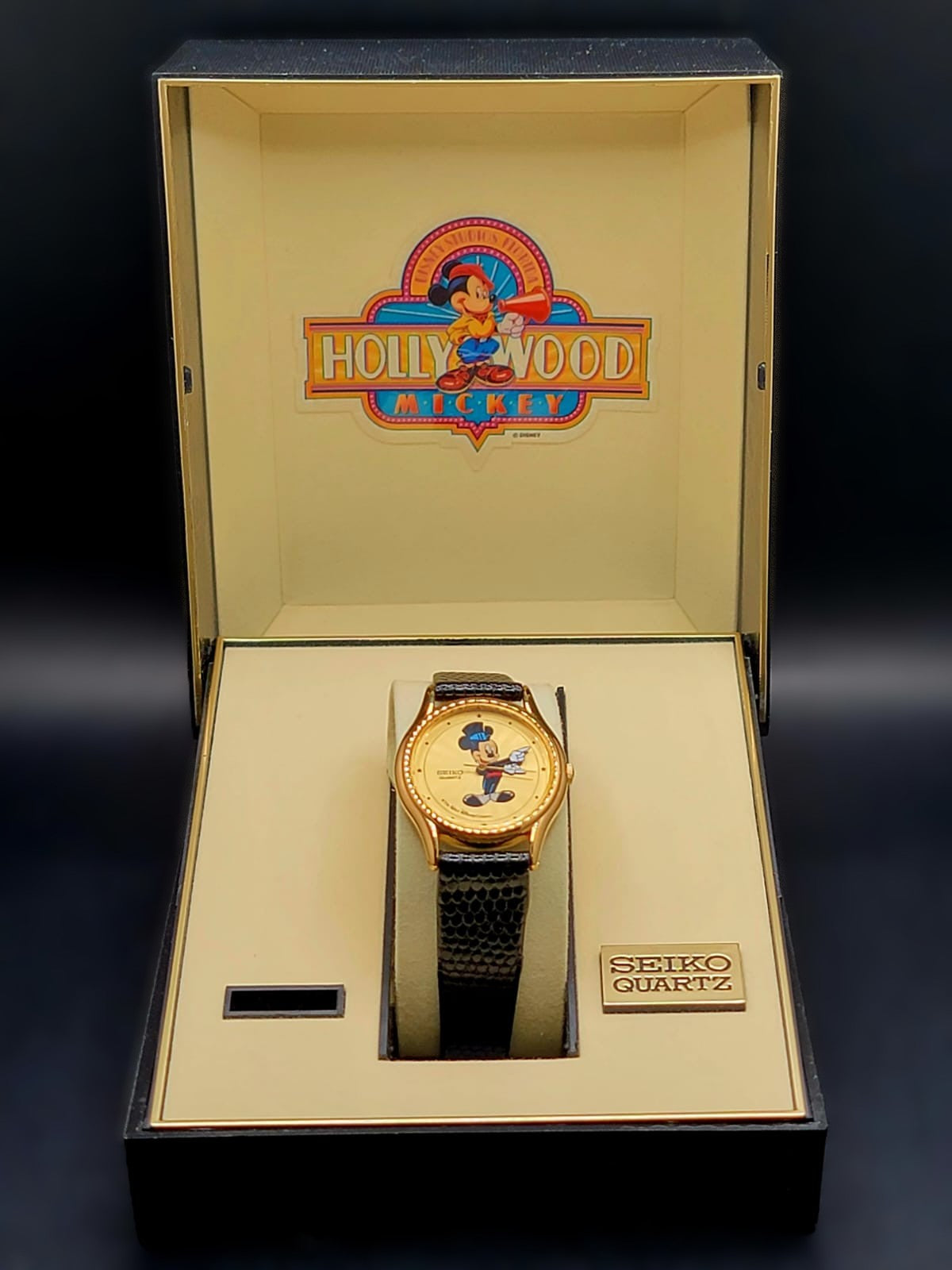 MICKEY MOUSE - 1950 - 1959 VINTAGE MICKEY MOUSE SUNBURST DIAL- COLLECTORS SET