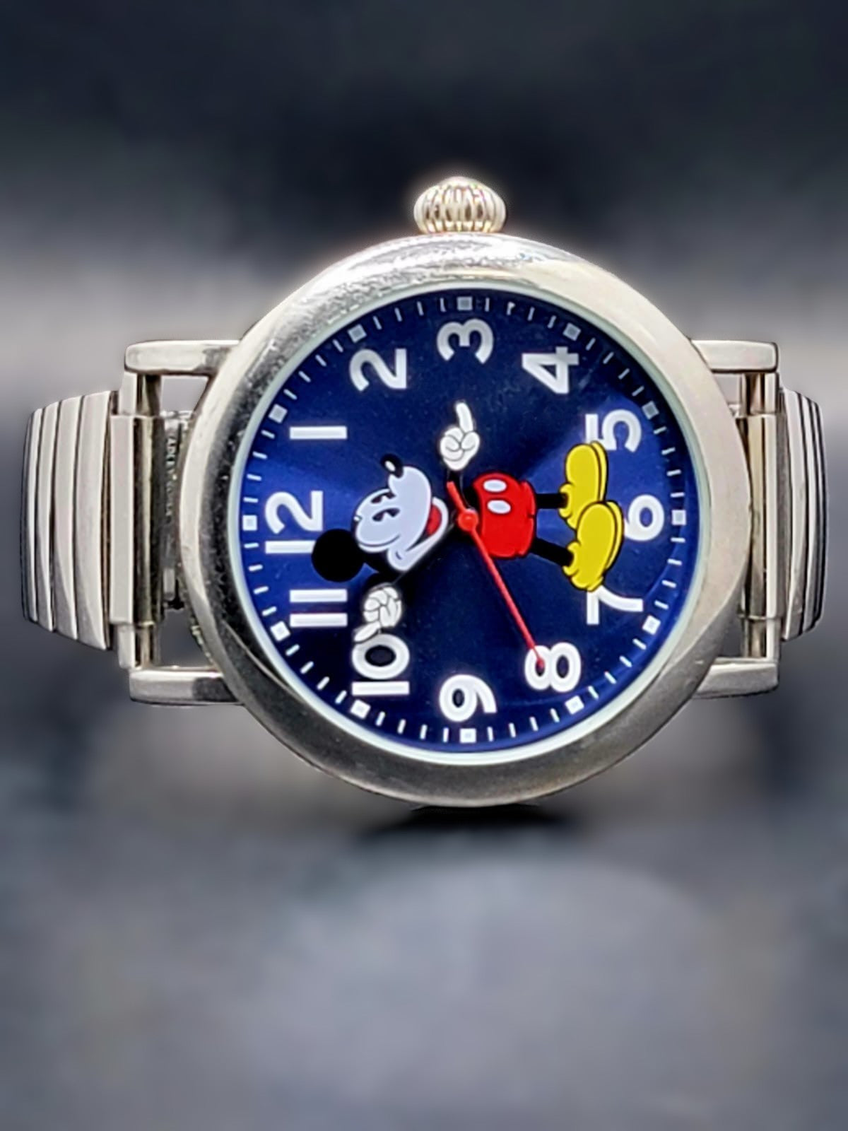 Mickey Mouse Disney Quartz Watch Singapore Movement Fast Shipping....NEW BATTERY
