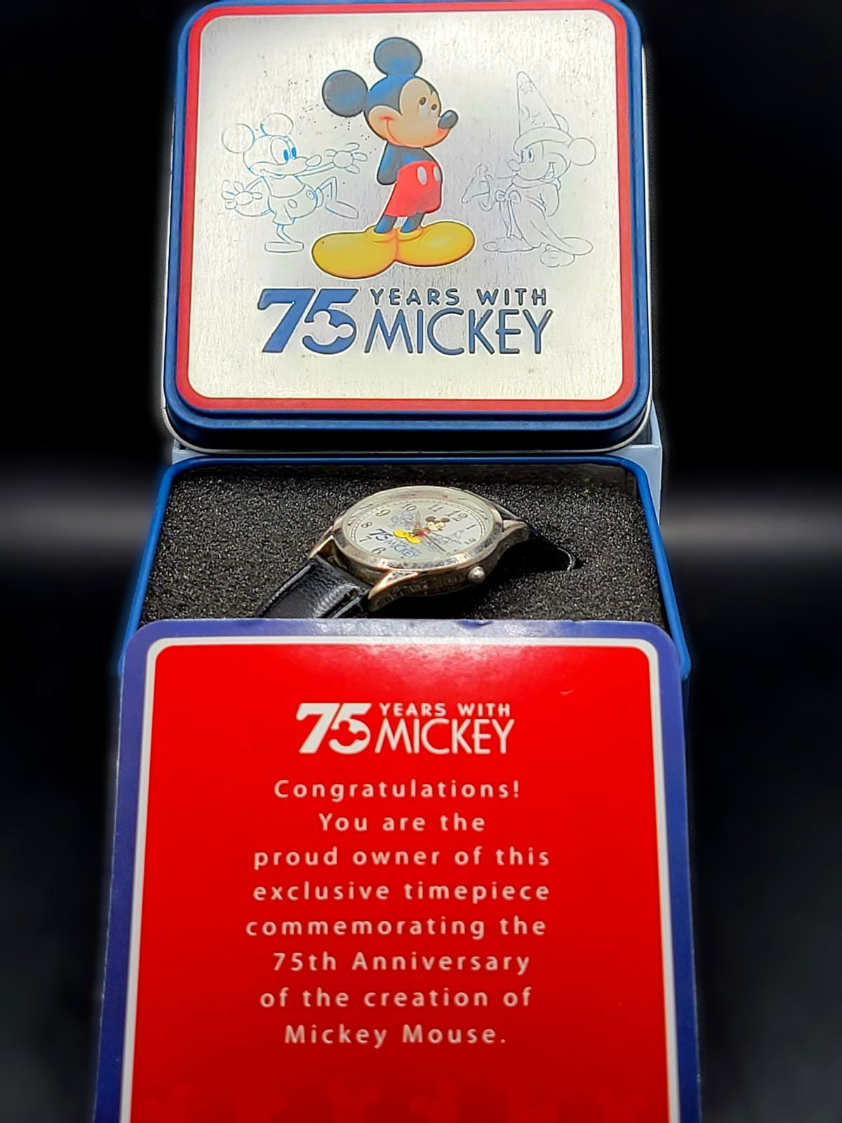 MICKEY MOUSE - 75TH ANNIVERSARY - 75 YEARS WITH MICKEY LIMITED EDITION COLLECTORS SET