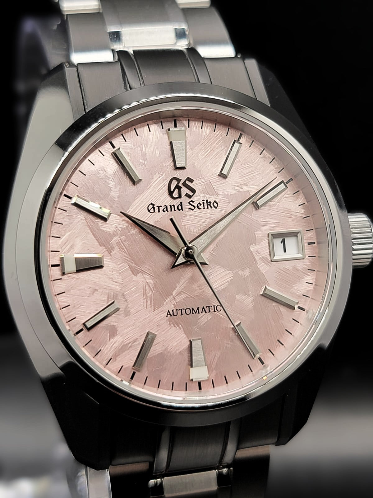 **LIMITED RUN** CUSTOM MOD GRAND SEIKO SHUNBUN - SAKURA PINK 36MM NH35 AUTO EXHIBITION CASEBACK **BUILD TO ORDER, SERIOUS INQUIRIES ONLY PLEASE!**