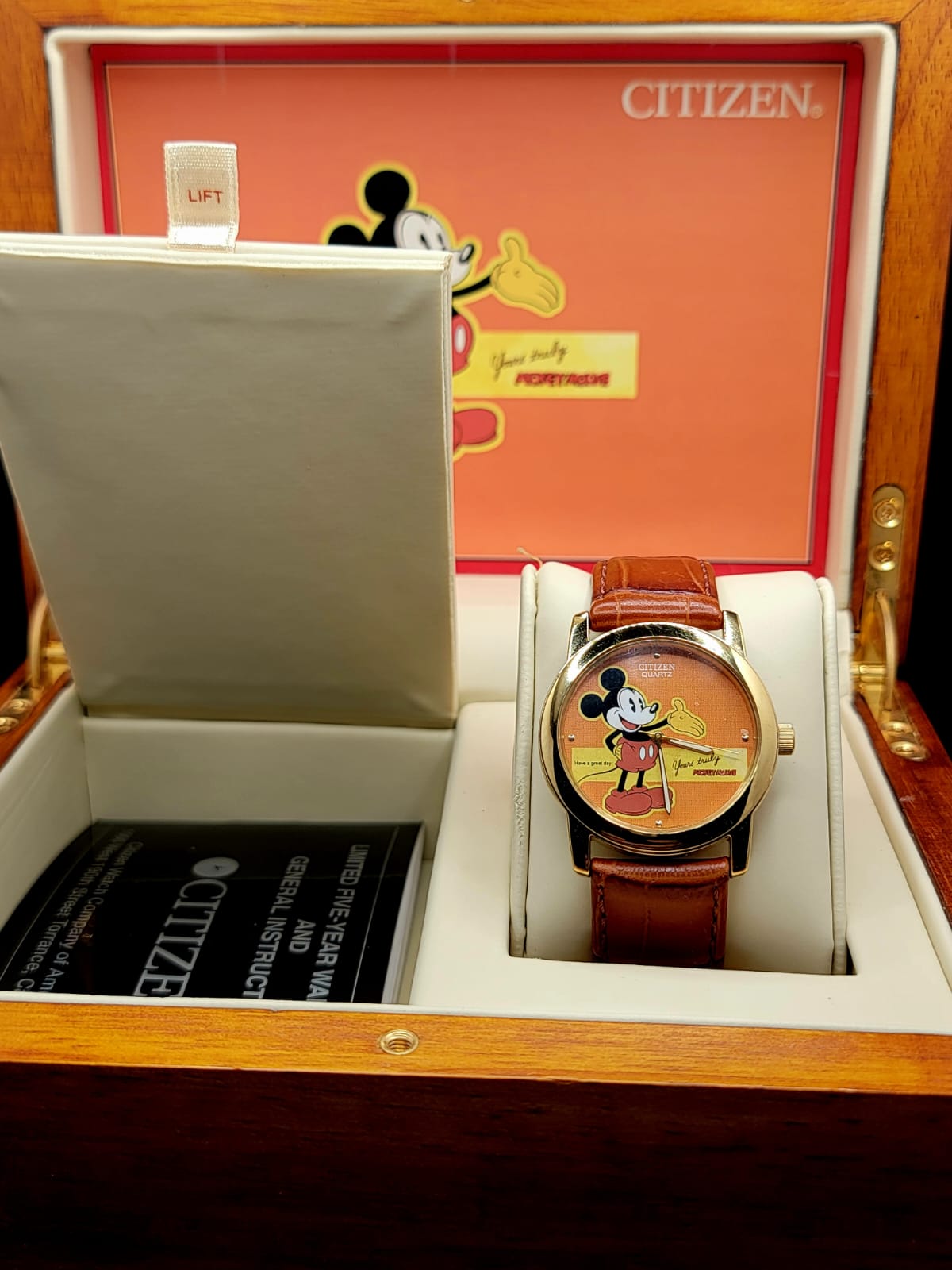 Citizen "75 Years With Mickey" Limited Edition Watch