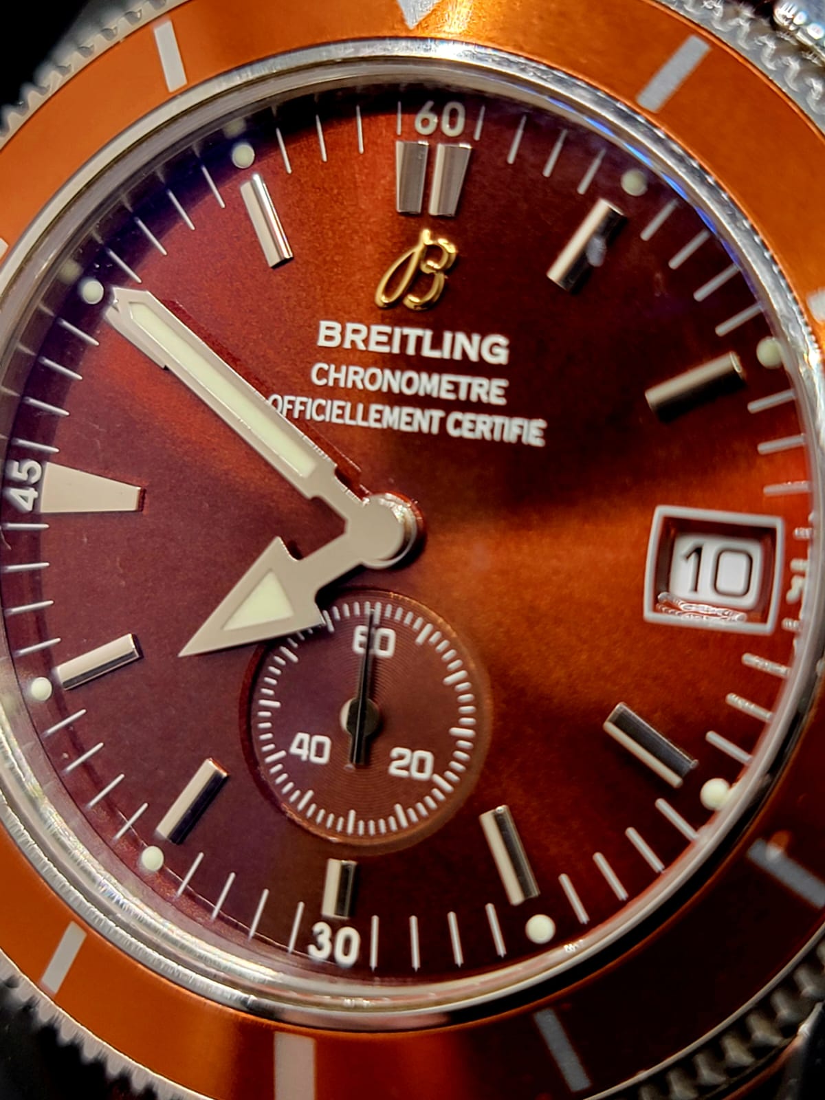 ***AAA+ PREMIER*** 38mm Breitling Superocean A37320 Stainless Steel Men's Watch **USA SHIPPED**