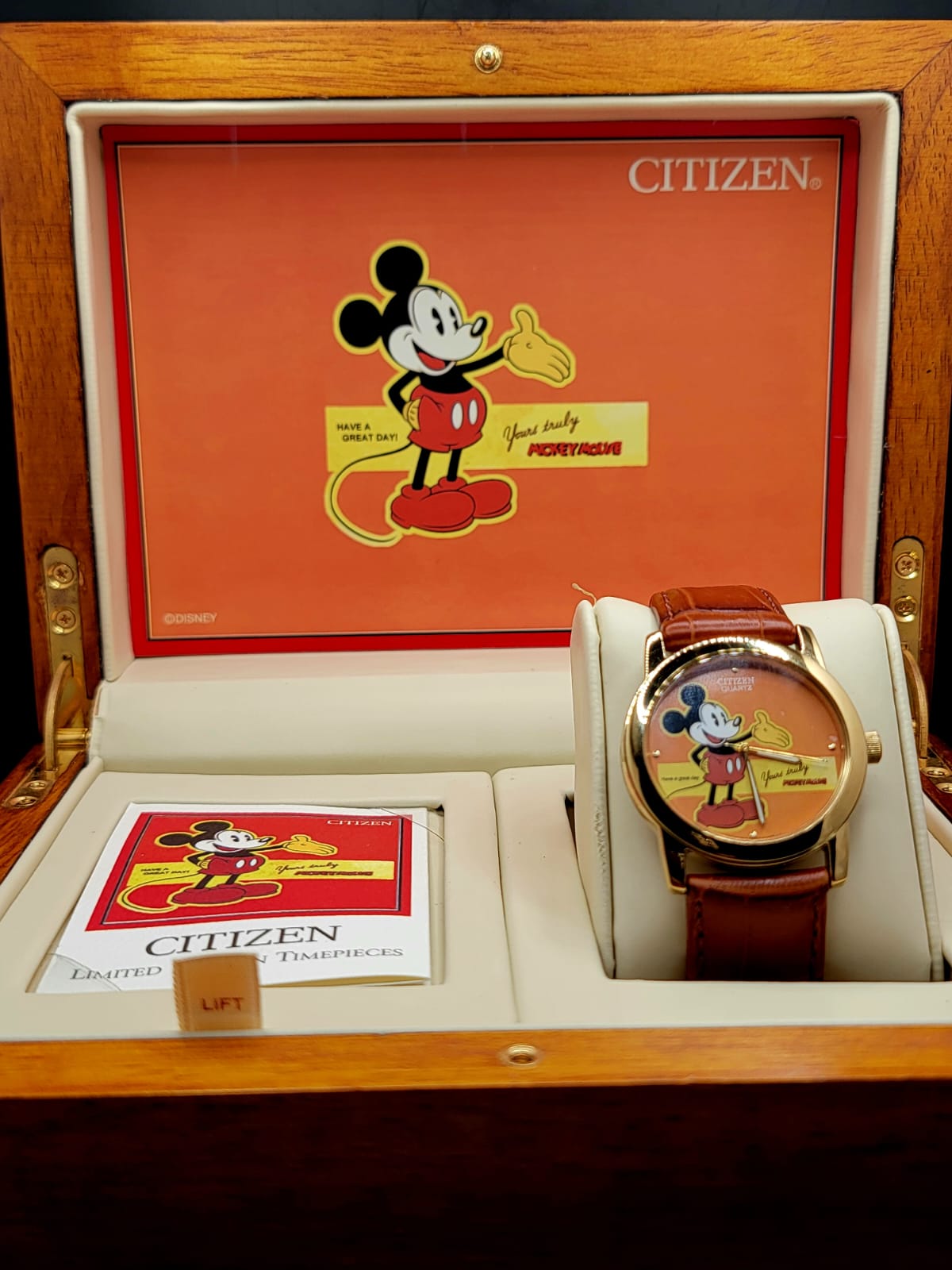 Citizen "75 Years With Mickey" Limited Edition Watch