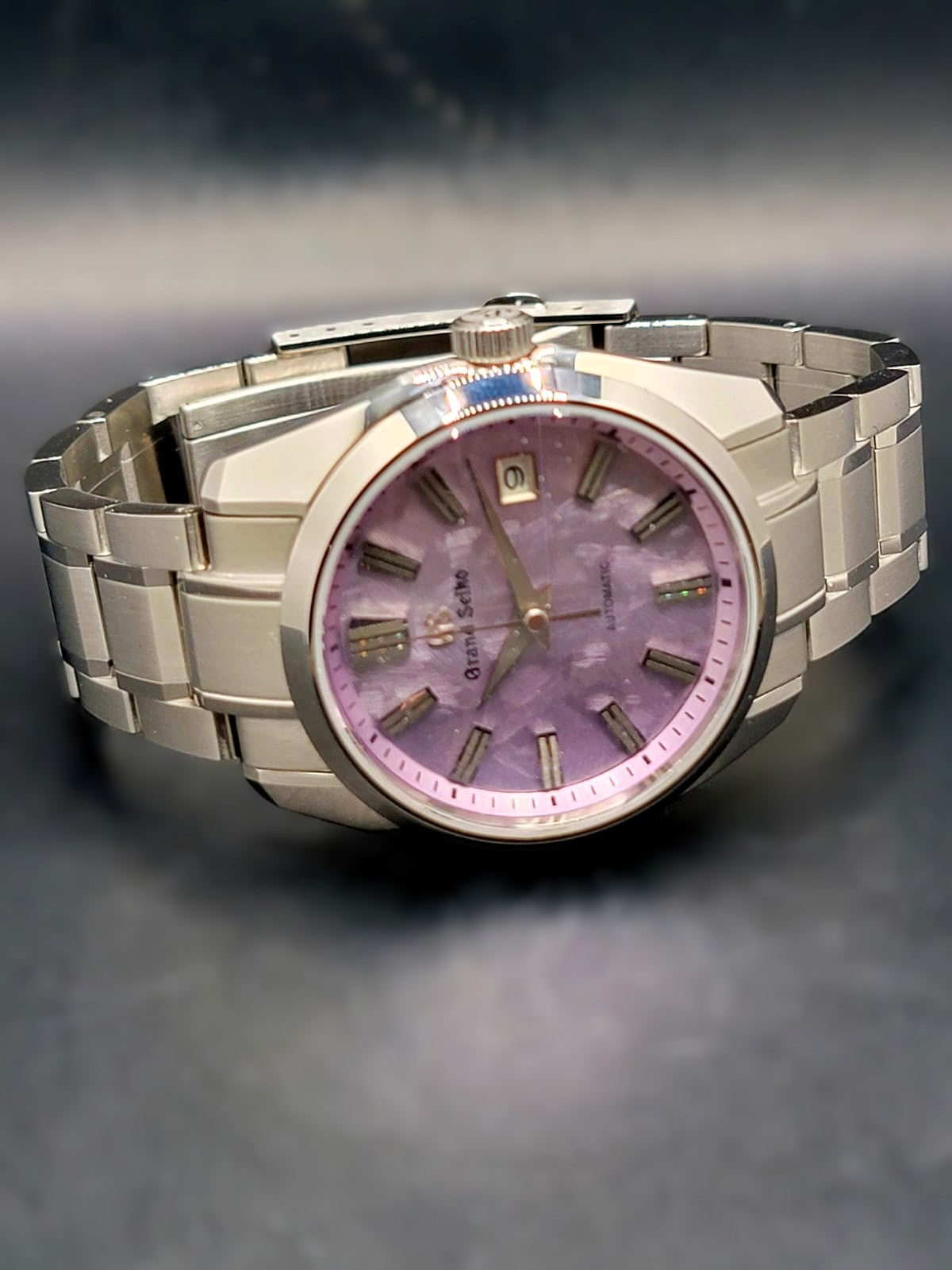 **BRAND NEW PREMIER** CUSTOM 40MM LIMITLESS MOD (GRAND SEIKO SHUNBUN COLLECTION) LILAC DIAL, NH35 AUTOMATIC NEW **BUILD TO ORDER, SERIOUS INQUIRES ONLY PLEASE**