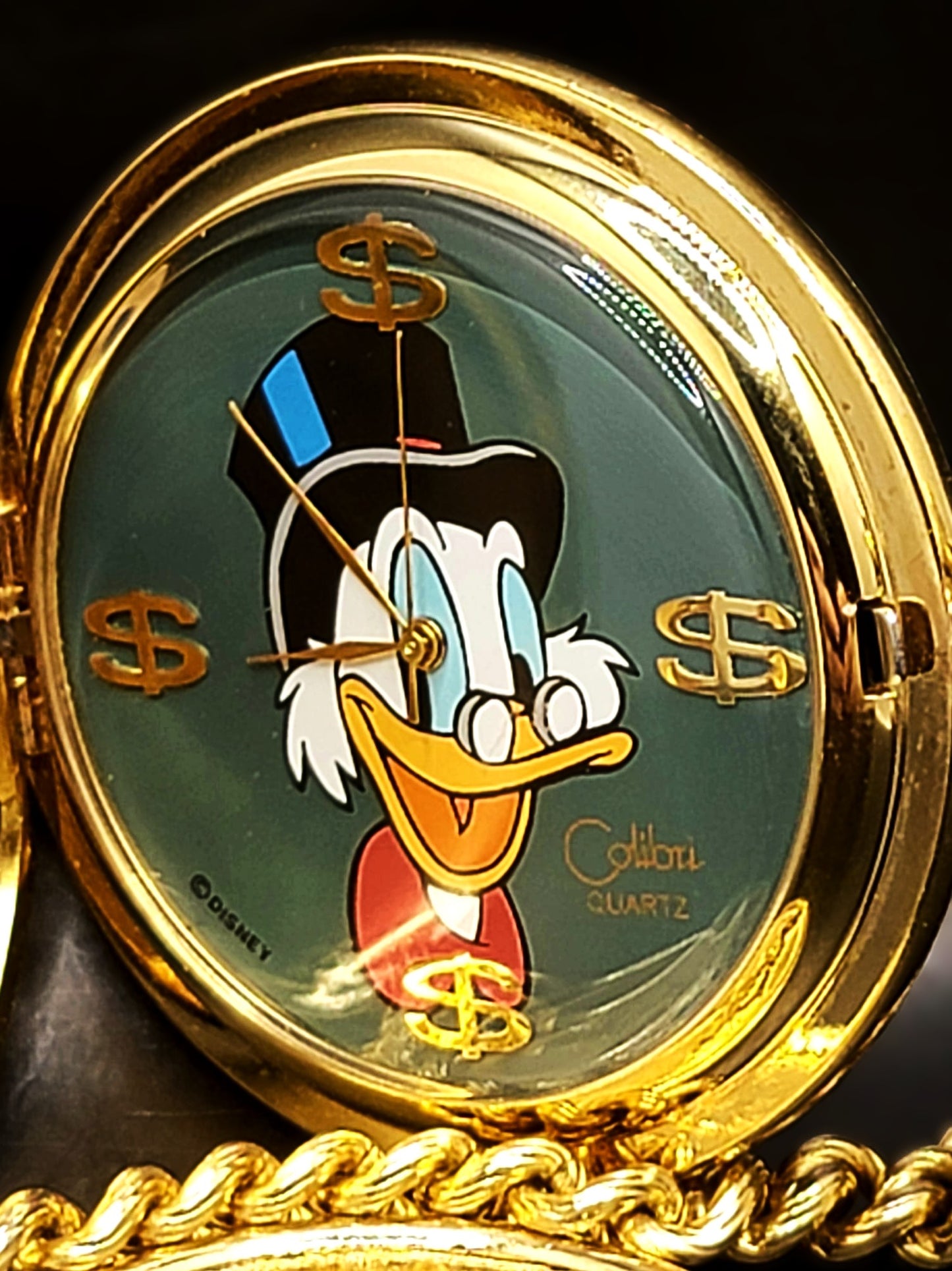 UNCLE SCROOGE BOXED POCKET WATCH