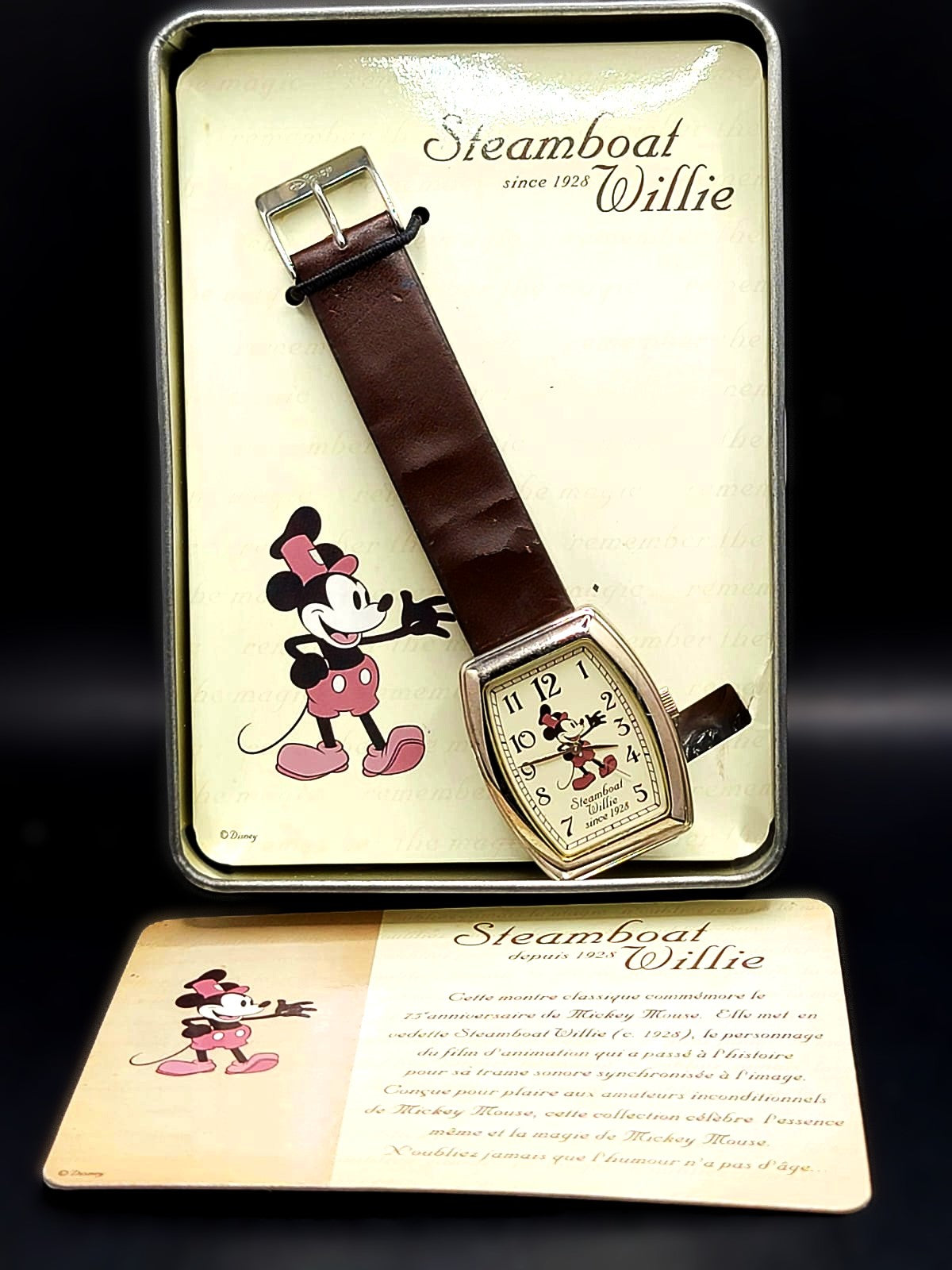 MICKEY MOUSE - STEAMBOAT WILLIE SINCE 1928- COLLECTORS SET