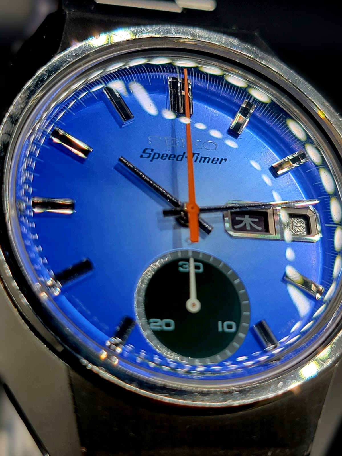 Stunning Vintage 1975 - 78 Seiko 5 Sports Speed Timer 6139-8040 Automatic Watch