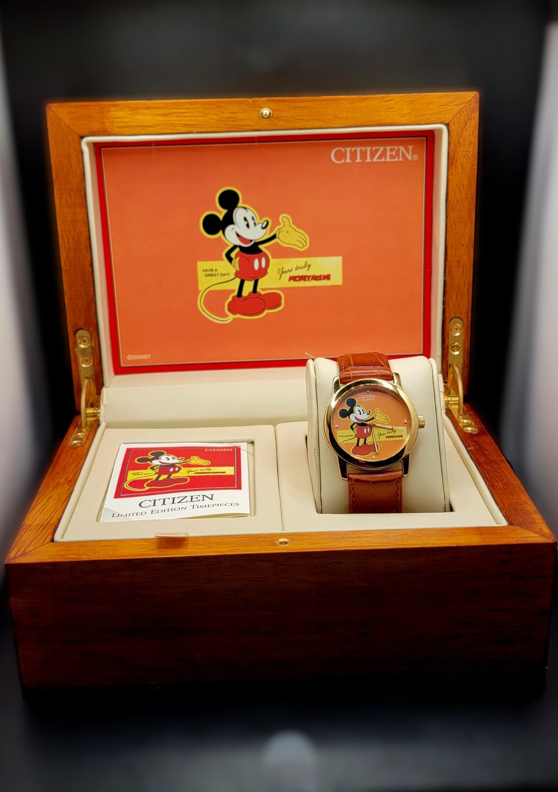 Citizen "75 Years With Mickey" Limited Edition Watch