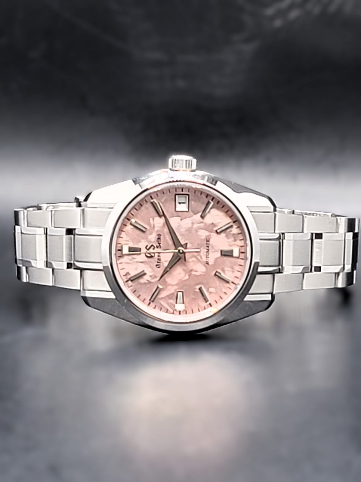 **LIMITED RUN** CUSTOM MOD GRAND SEIKO SHUNBUN - SAKURA PINK 36MM NH35 AUTO EXHIBITION CASEBACK **BUILD TO ORDER, SERIOUS INQUIRIES ONLY PLEASE!**