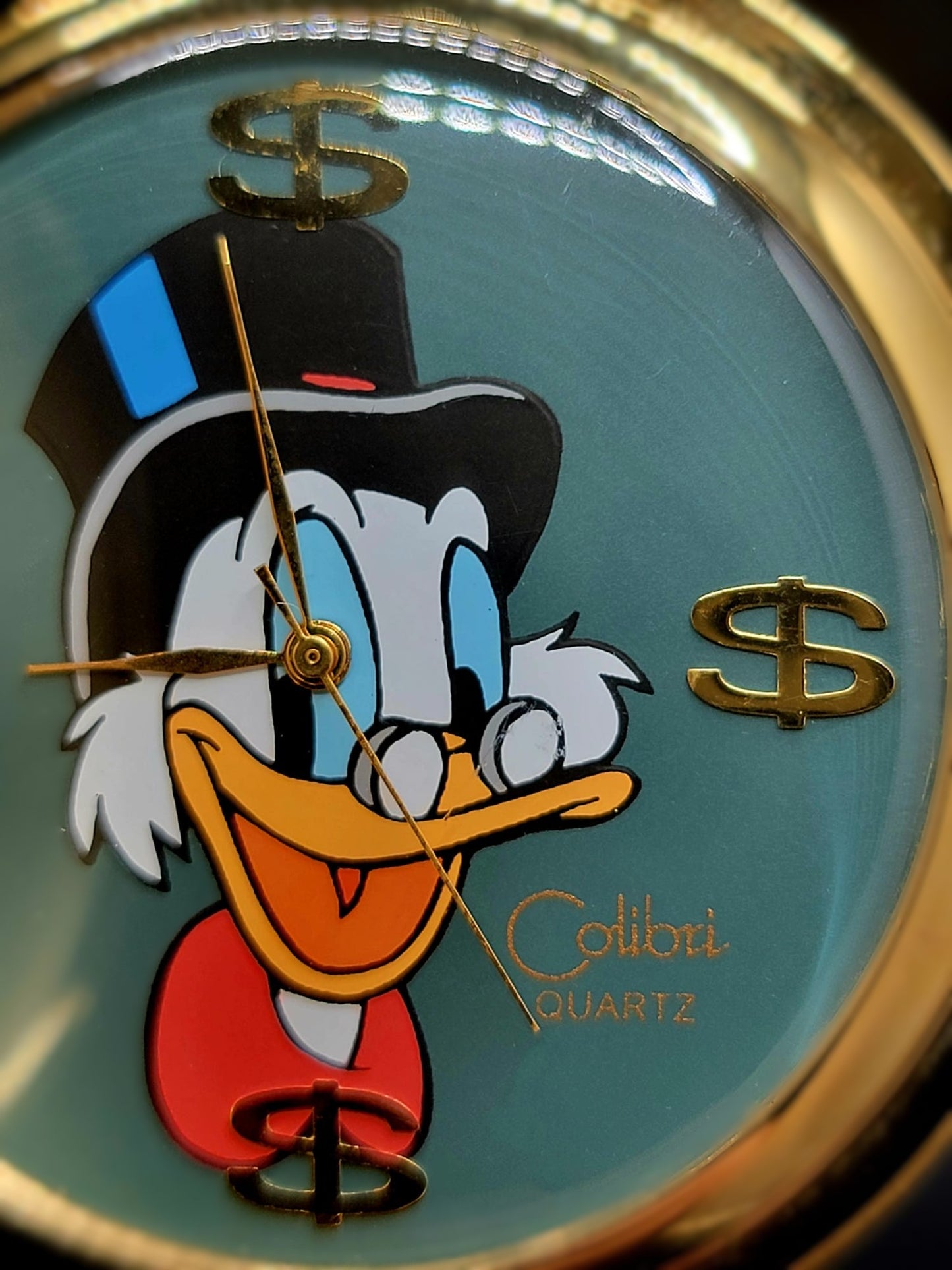 UNCLE SCROOGE BOXED POCKET WATCH