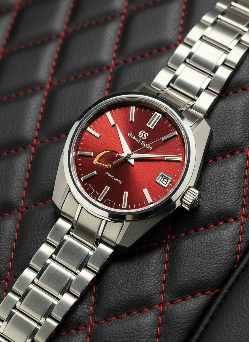 Grand Seiko Heritage Collection Spring Drive Heritage Collection Katana Red Complete Boxset