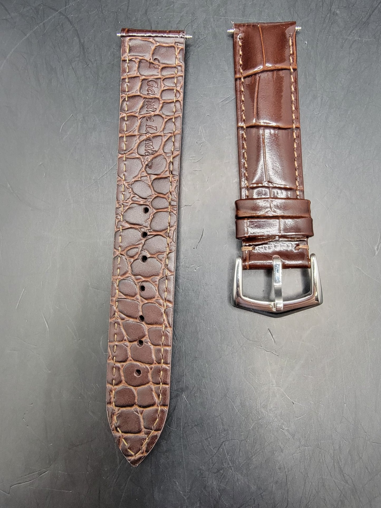 LEATHER BAND - BROWN WITH BUCKLE - ENTRY LEVEL