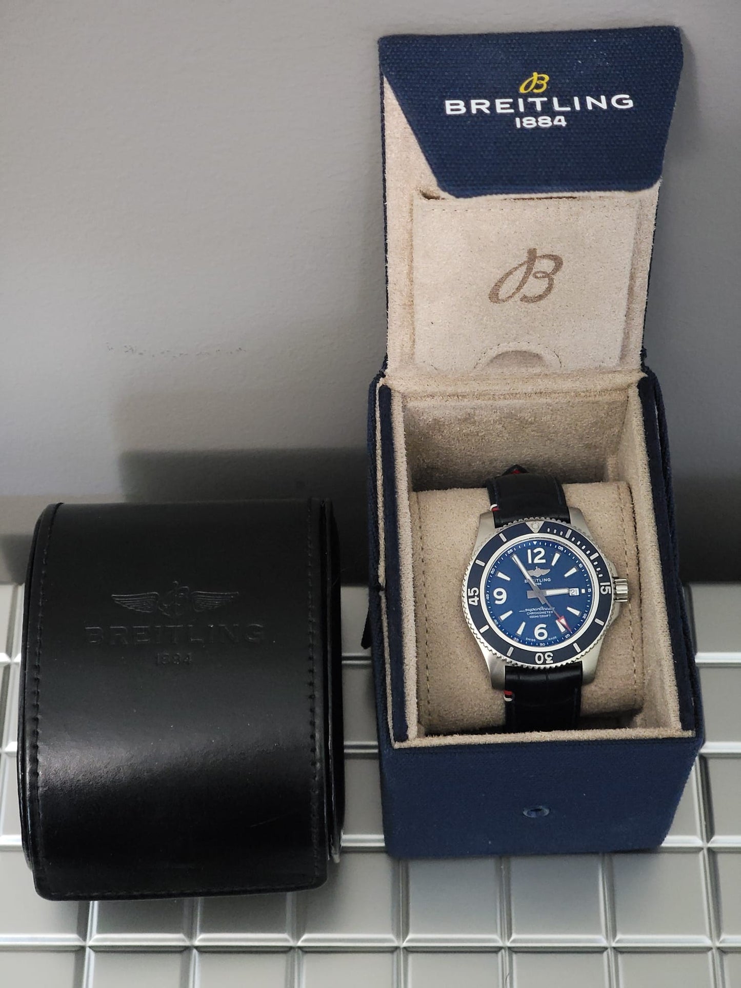 ***AAA+ PREMIER*** Breitling Superocean II Limited Edition Automatic 44 Mens Watch Model #: a17367d81c1s1 **USA SHIPPED**