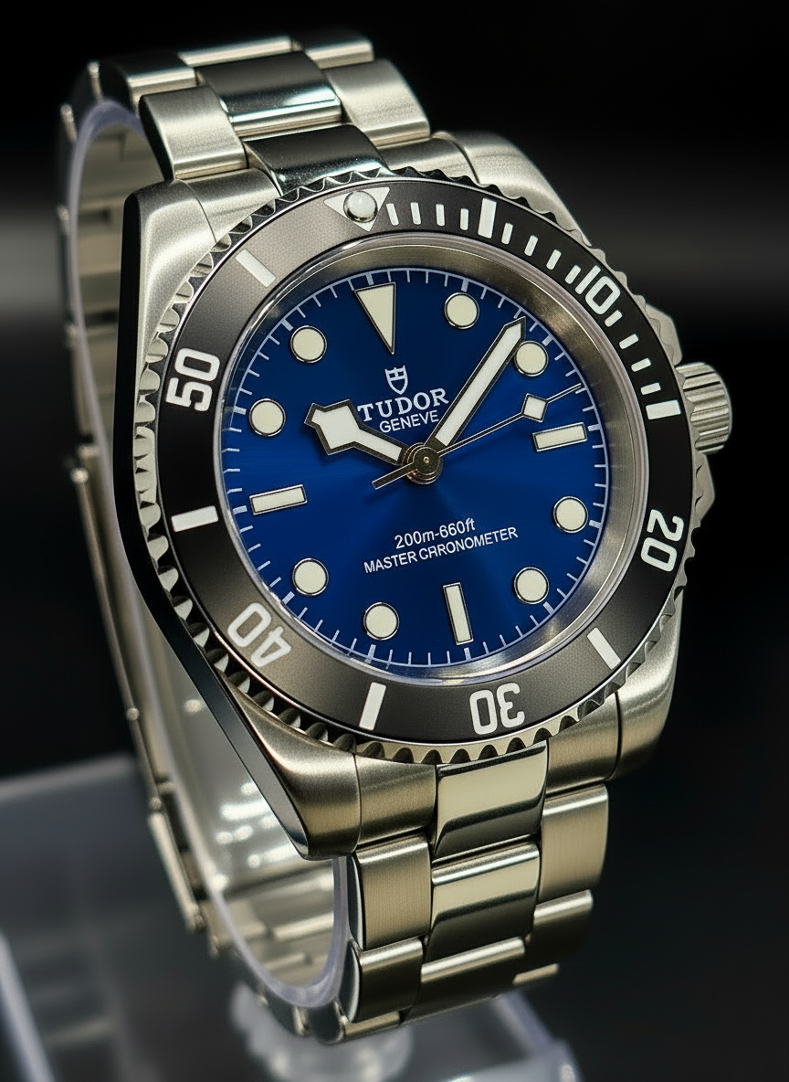 CUSTOM TUDOR MOD BLACK and BLUE (BUILD- TO- ORDER SAVE $50)