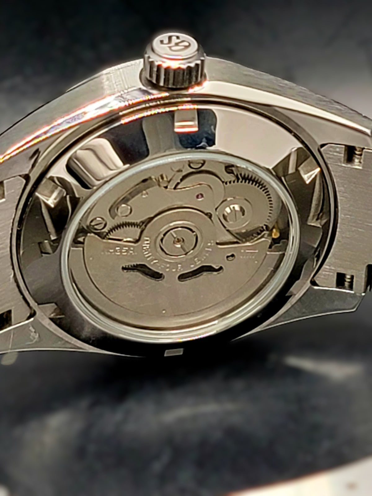 **LIMITED RUN** CUSTOM MOD GRAND SEIKO SHUNBUN - SPRING GREEN 38MM NH35 AUTO EXHIBITION CASEBACK **IN STOCK, SERIOUS INQUIRIES ONLY PLEASE!**