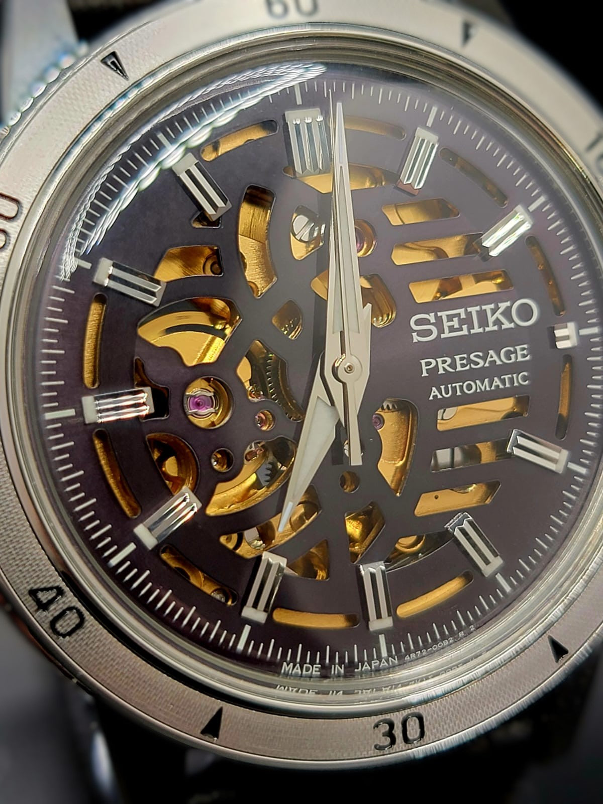 BRAND NEW 2024 SEIKO PRESAGE SSA461J UK EDITION STYLE60'S BIKER 40mm 4R72 MVMNT