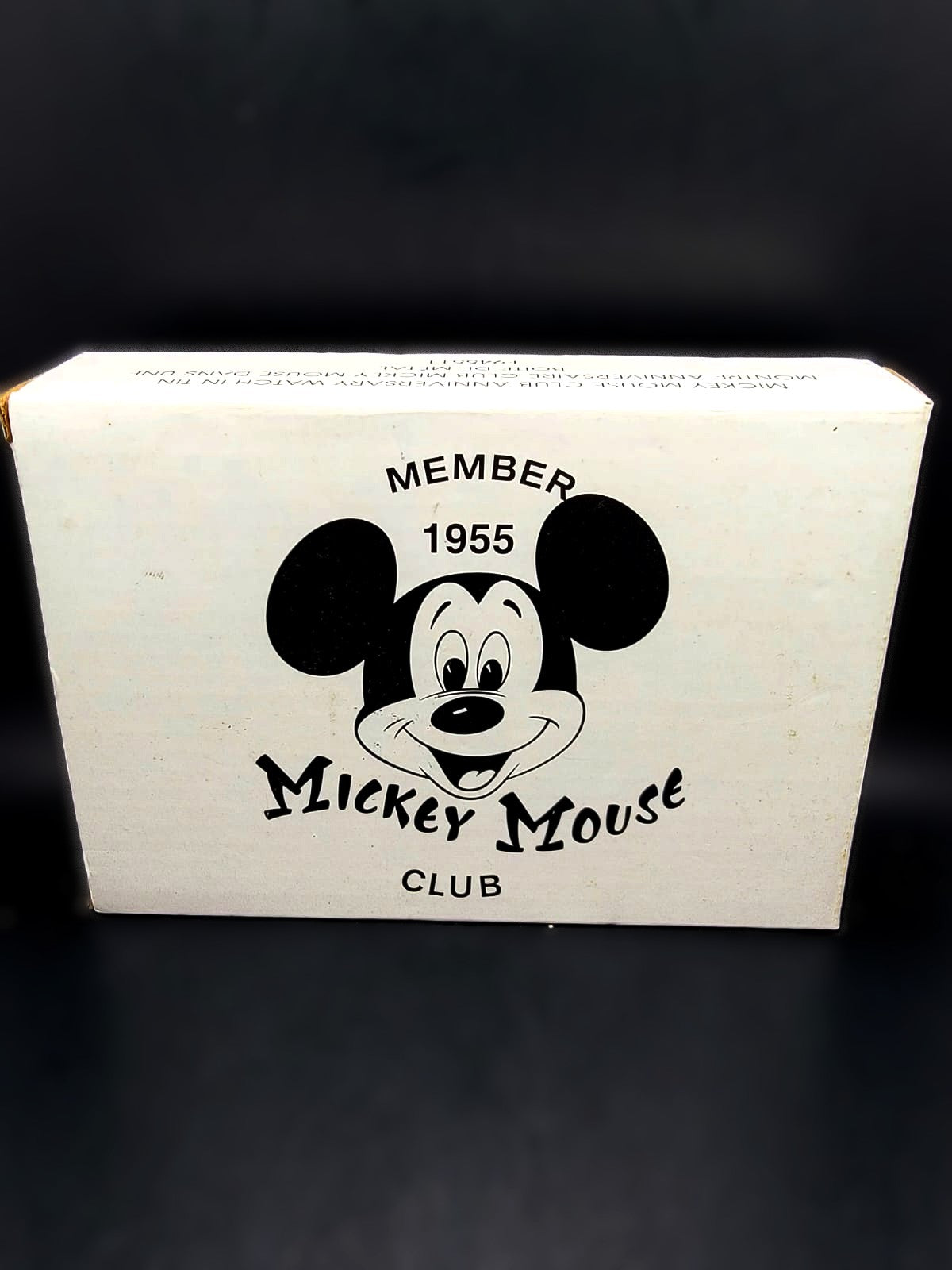 MICKEY MOUSE - CLUB MEMEBER 1955 WATCH - COLLECTORS SET
