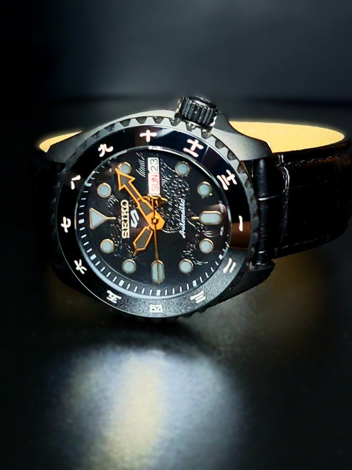 CUSTOM SEIKO MOD LIMITED EDITION - KISS OF THE DRAGON