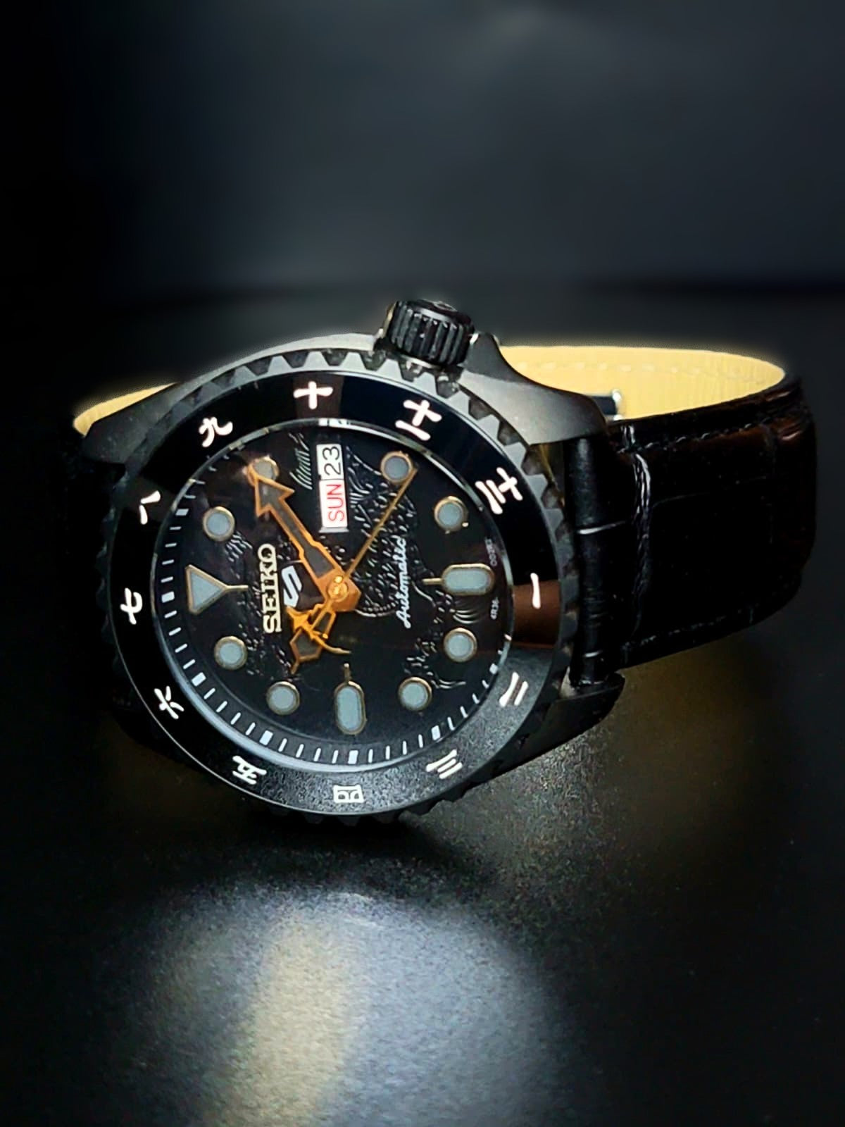 CUSTOM SEIKO MOD LIMITED EDITION - KISS OF THE DRAGON