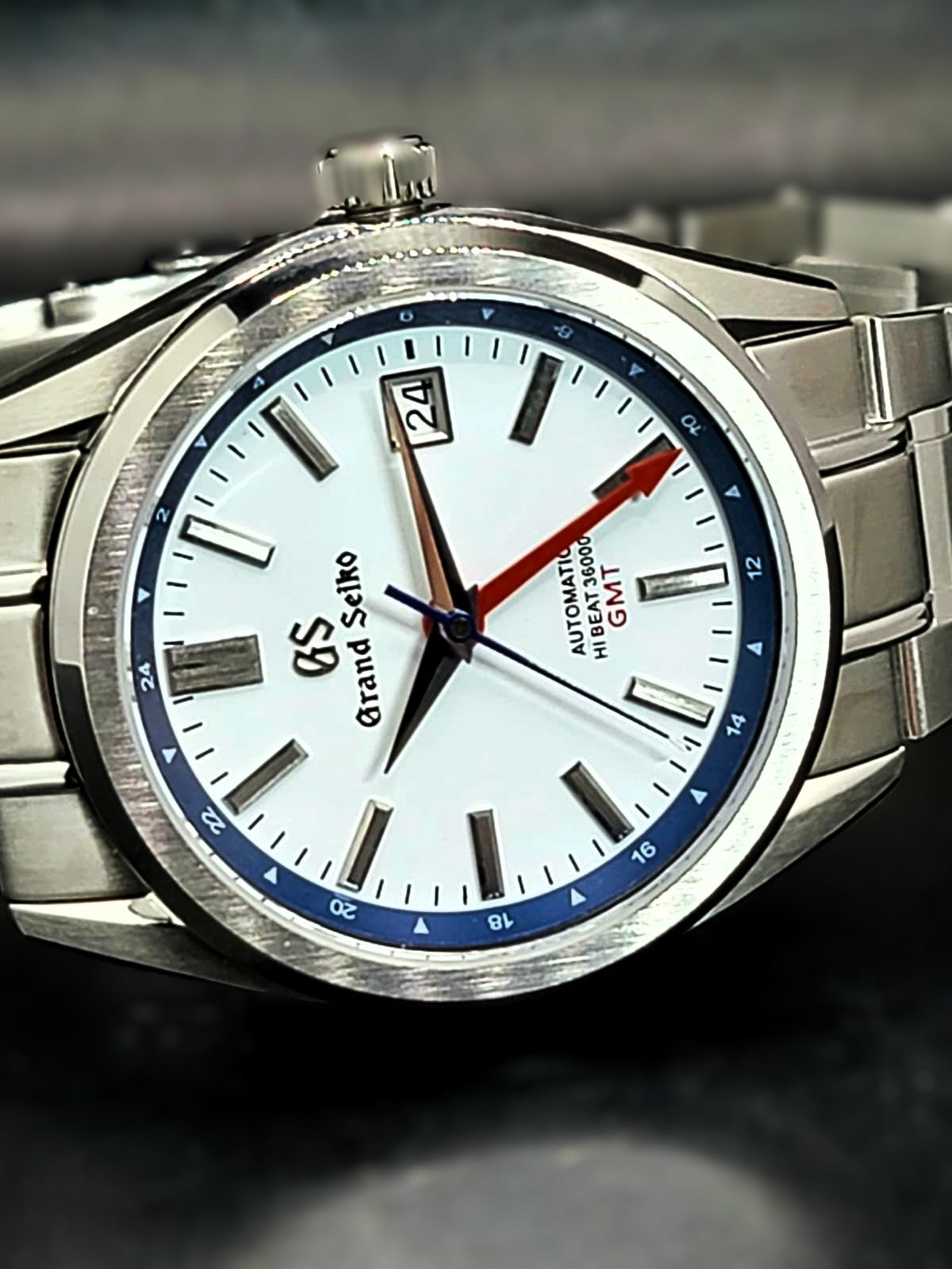 CUSTOM MOD GRAND SEIKO - HERITAGE - USA GMT L.E. - NH34GMT AUTOMATIC