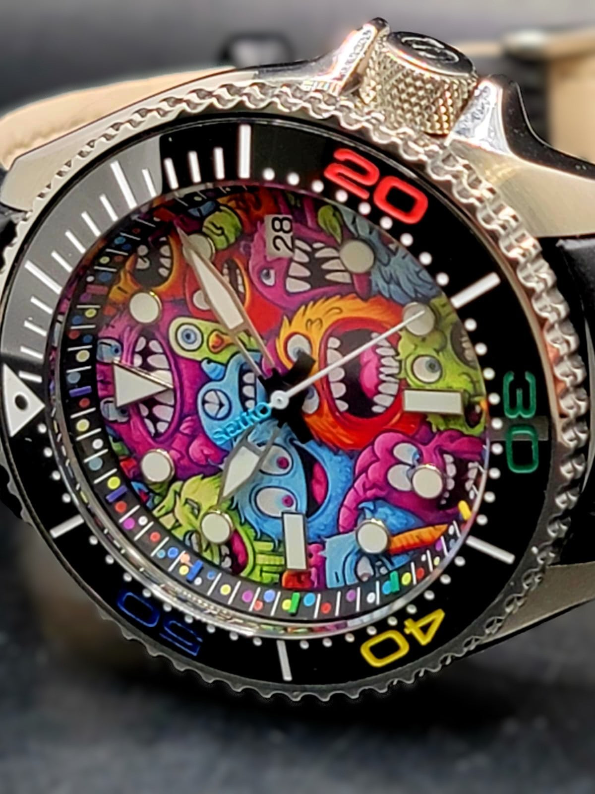 SEIKO Skittle Friday LE Custom MOD