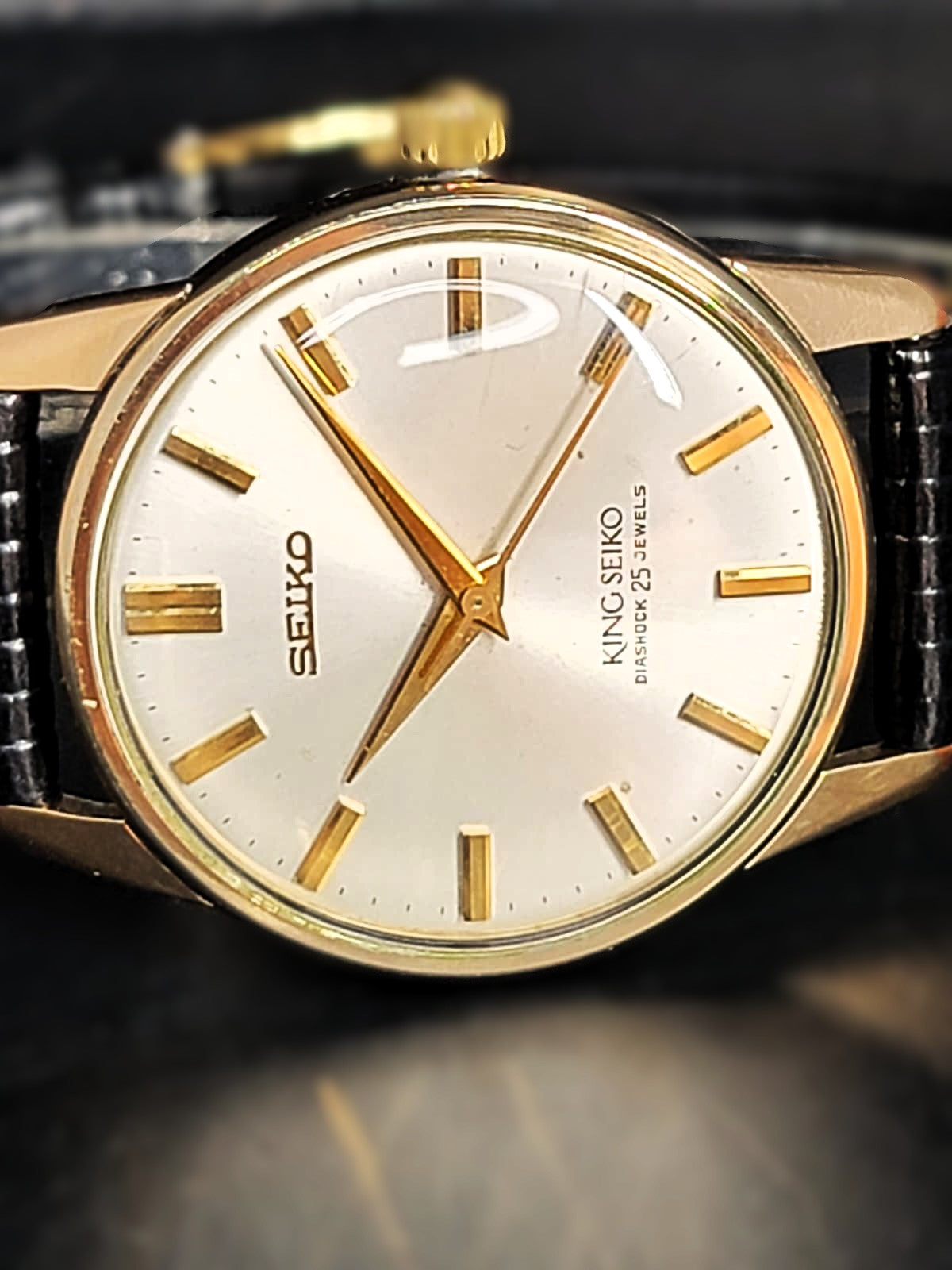 NEAR MINT 1965 King Seiko and Queen Seiko SET from Tokyo's Flagship Store Waco - Seiko Store