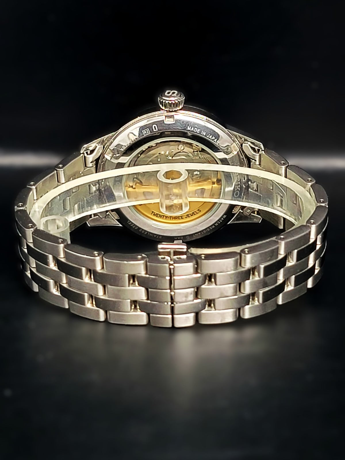 Seiko Presage Automatic Silver Dial Stainless Steel Men's Watch SRPB77