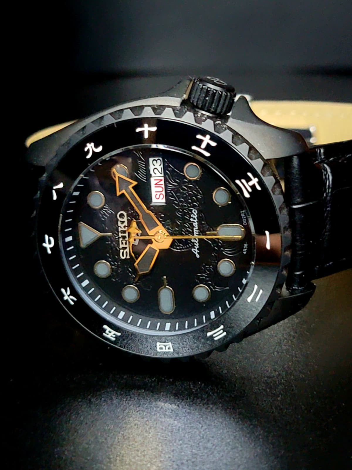 CUSTOM SEIKO MOD LIMITED EDITION - KISS OF THE DRAGON