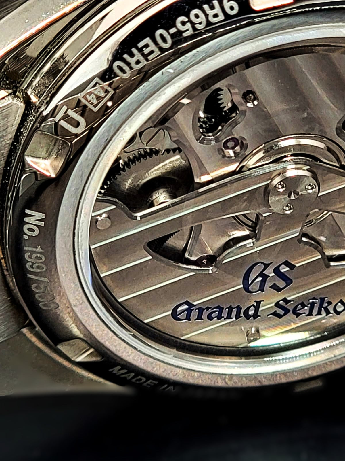 Grand Seiko Heritage Collection Spring Drive Heritage Collection Katana Red Complete BOX SET USA Limited Edition 199/500 Made World Wide