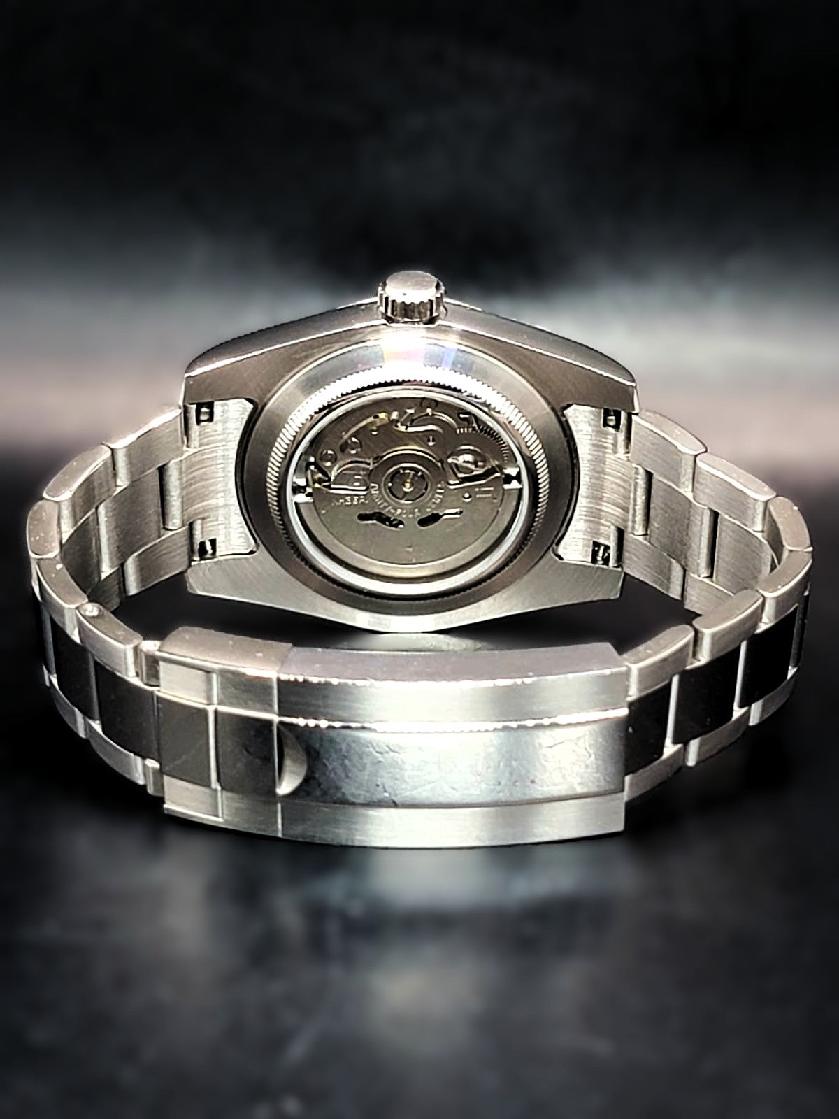 CUSTOM SEIKO MOD - NAVY BLUE - DATEJUST CASE - AUTOMATIC