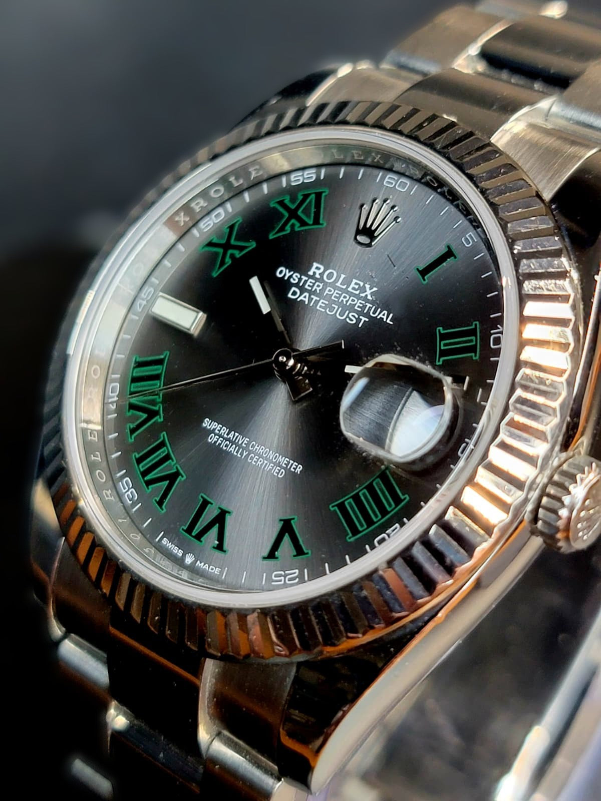 Rolex Datejust 41, Oystersteel and 18k White Gold, 41mm, Ref# 126334-0021