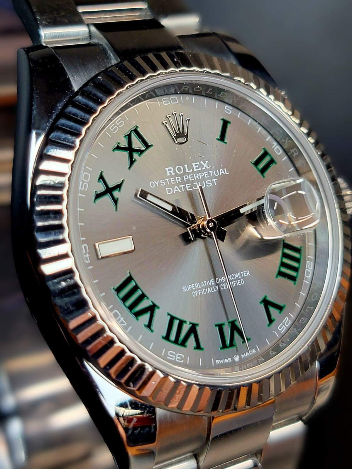 Rolex Datejust 41, Oystersteel and 18k White Gold, 41mm, Ref# 126334-0021